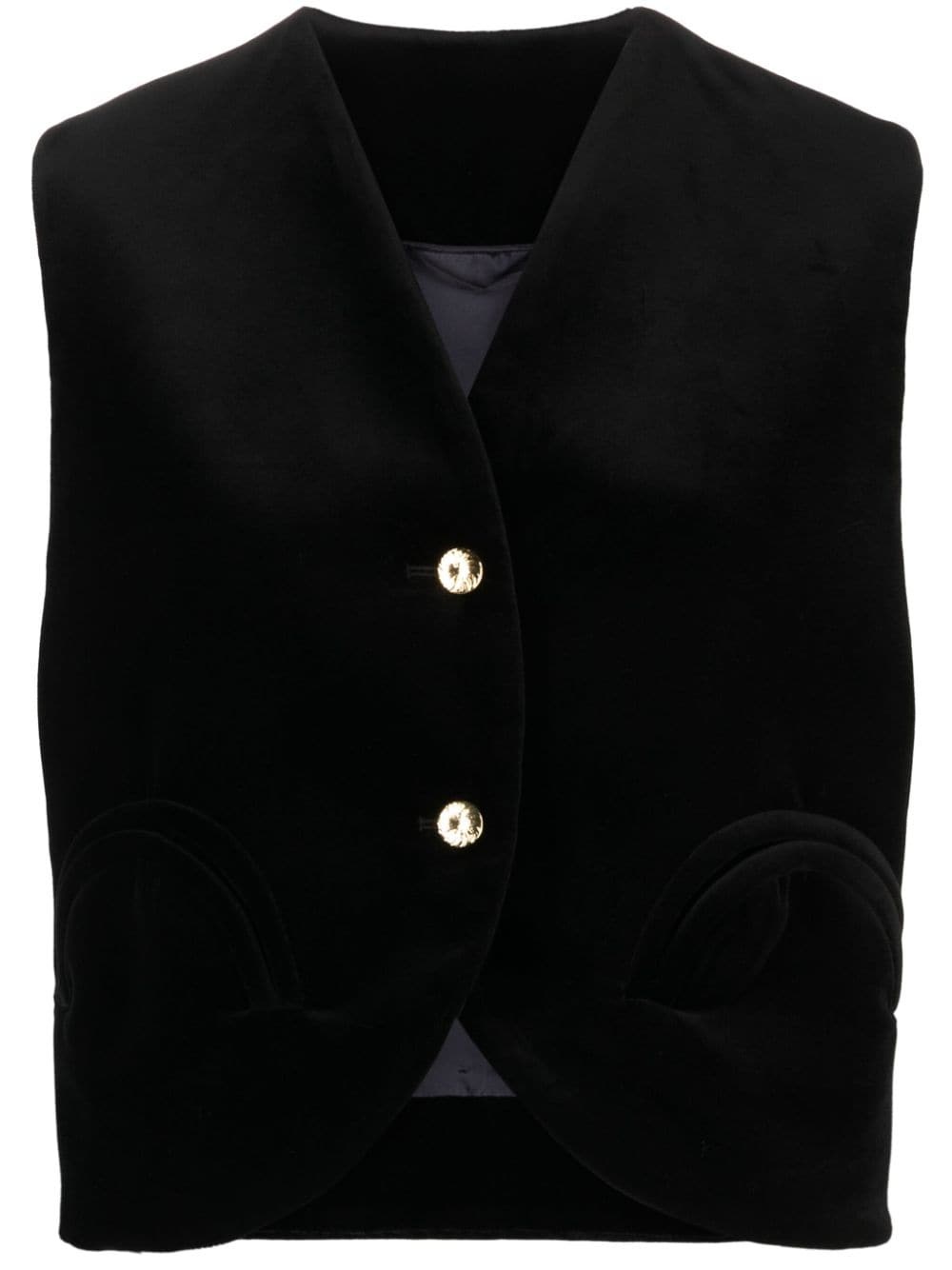 Jealousy Gliss velvet waistcoat - 1
