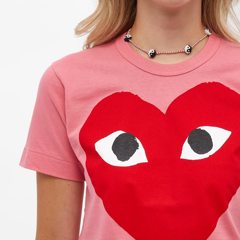 Comme des Garçons PLAY Comme des Garcons Play Women's Red Heart Logo Tee outlook