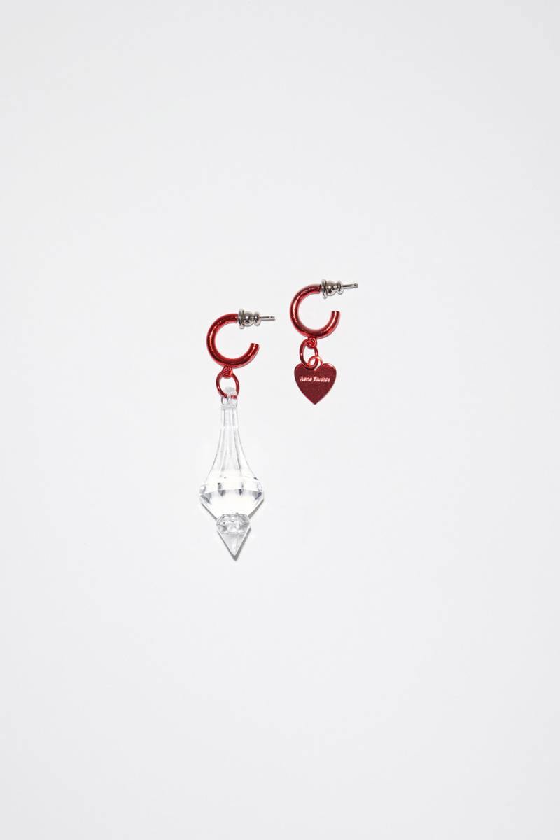 Chandelier earrings - Red 1
