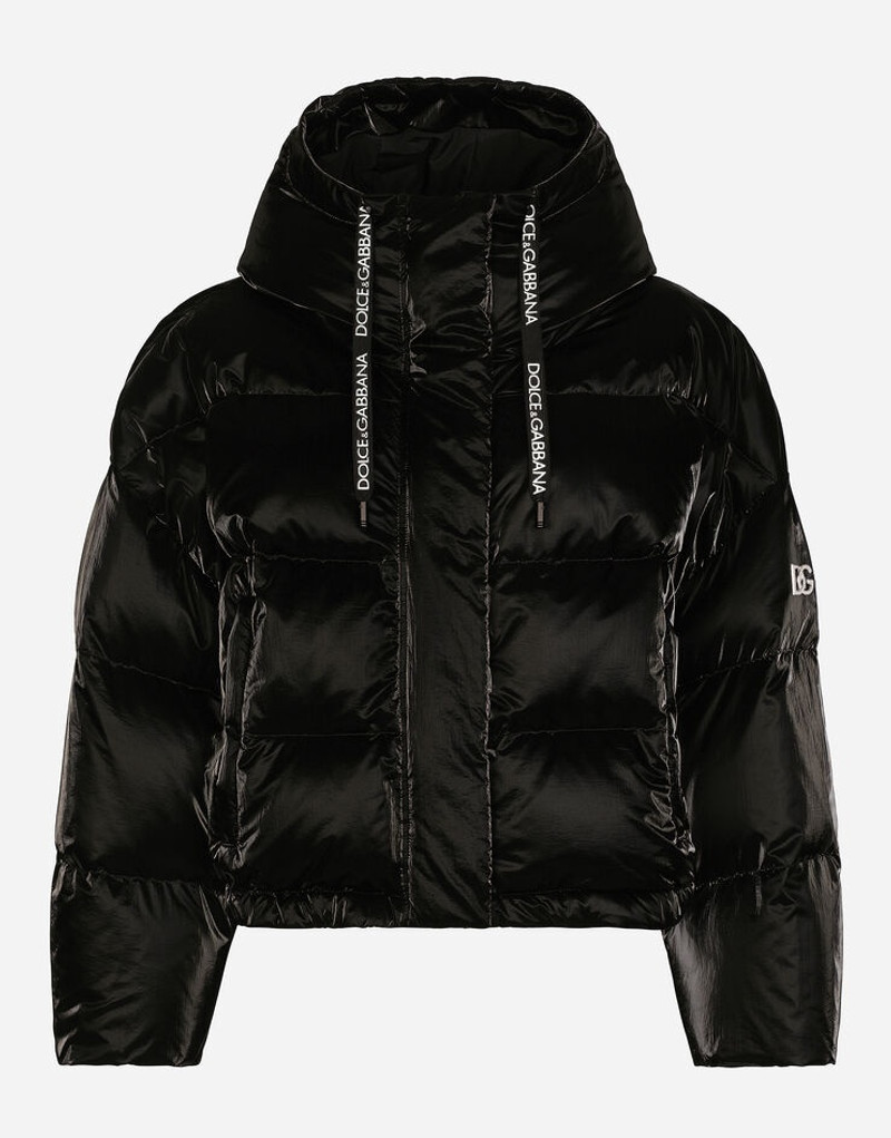 Coated nylon down jacket 1