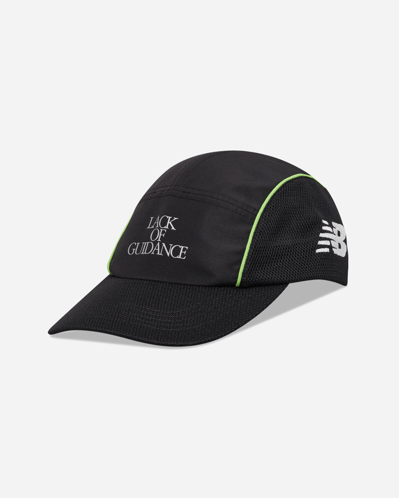 New Balance Lack of Guidance 5 Panel Cap Black / Energy Lime outlook