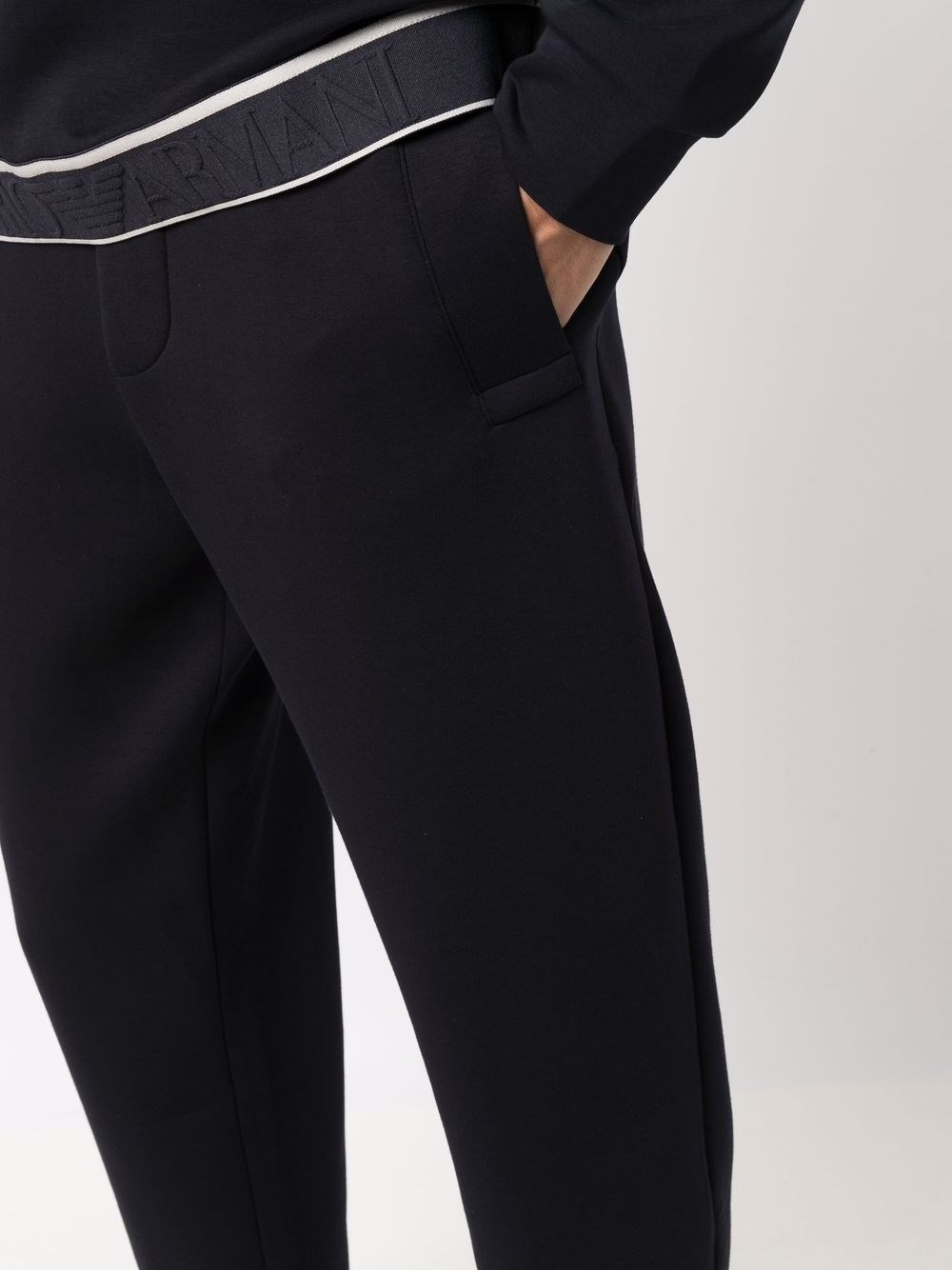 Cotton blend sweatpants - 5