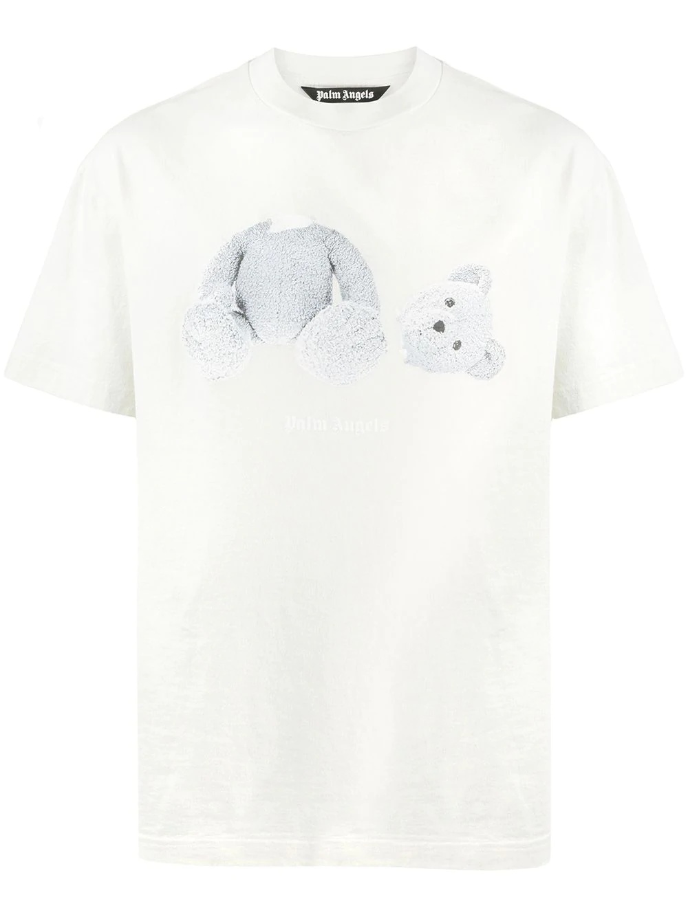 teddy-print T-shirt - 1