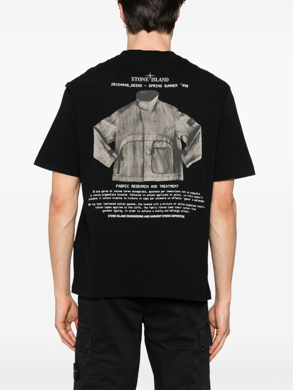 organic-cotton jersey T-shirt - 3