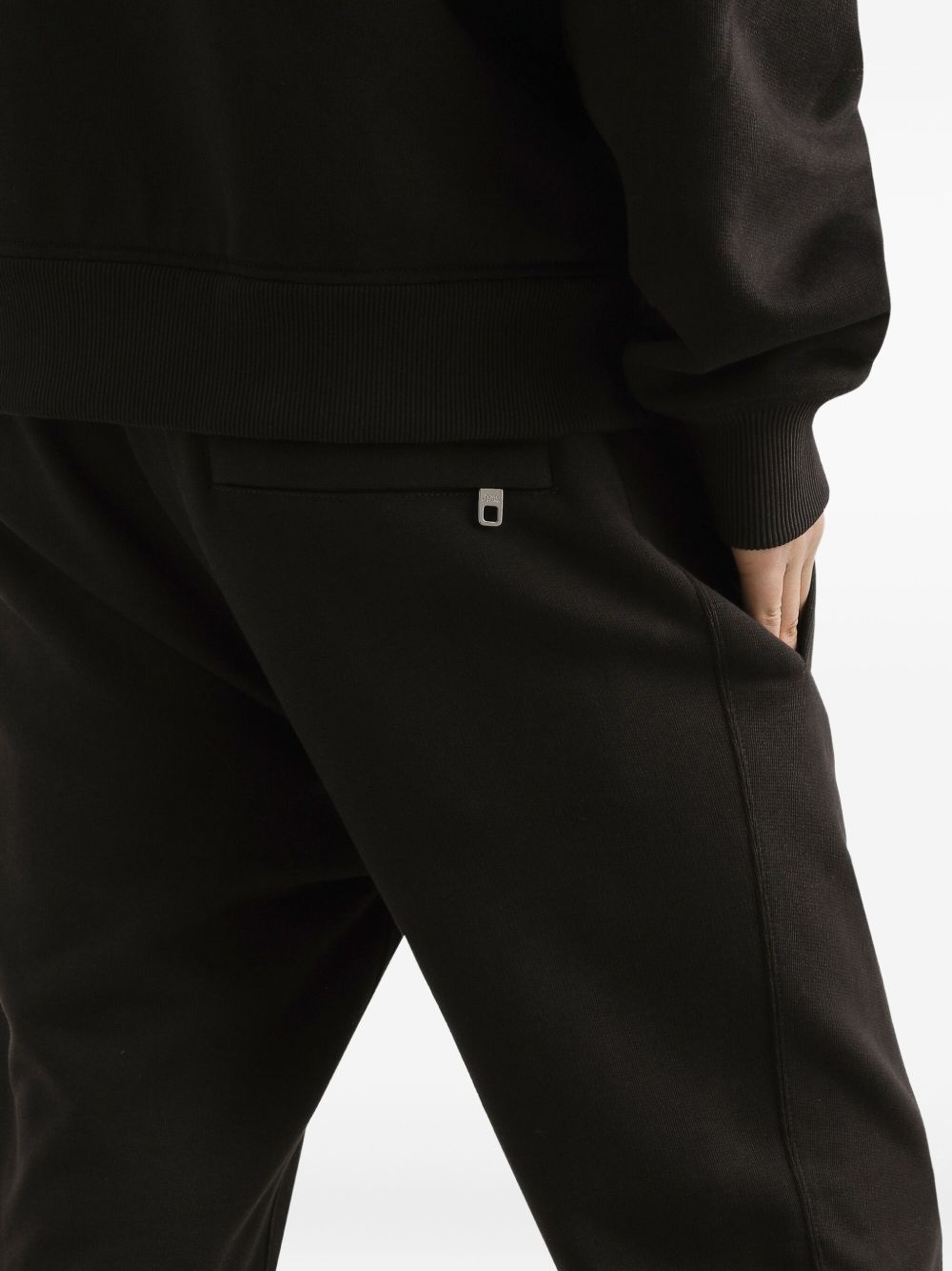 logo-embroidered track pants - 5