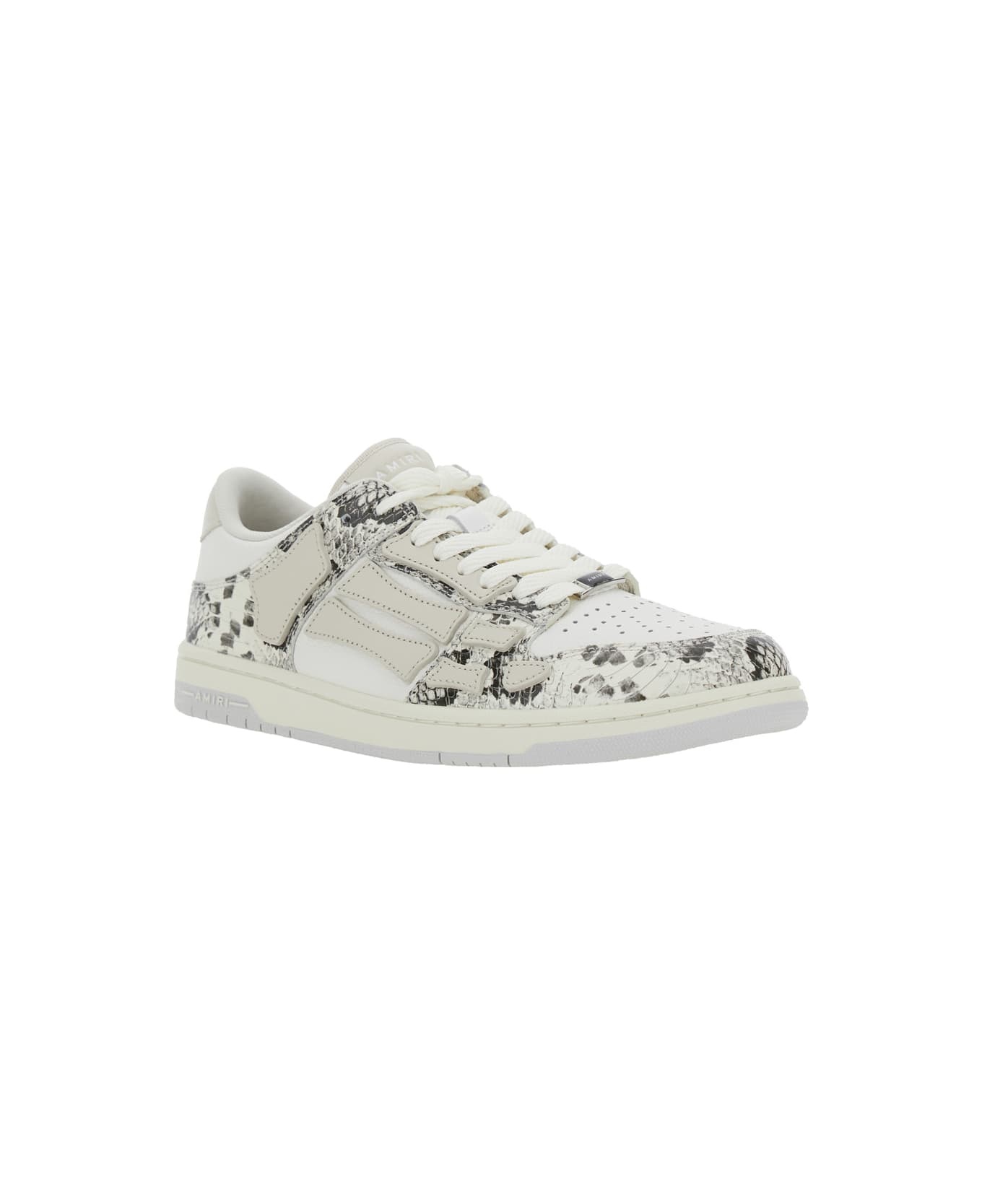 AMIRI Skeleton Patch Round Toe Sneakers | italist | REVERSIBLE