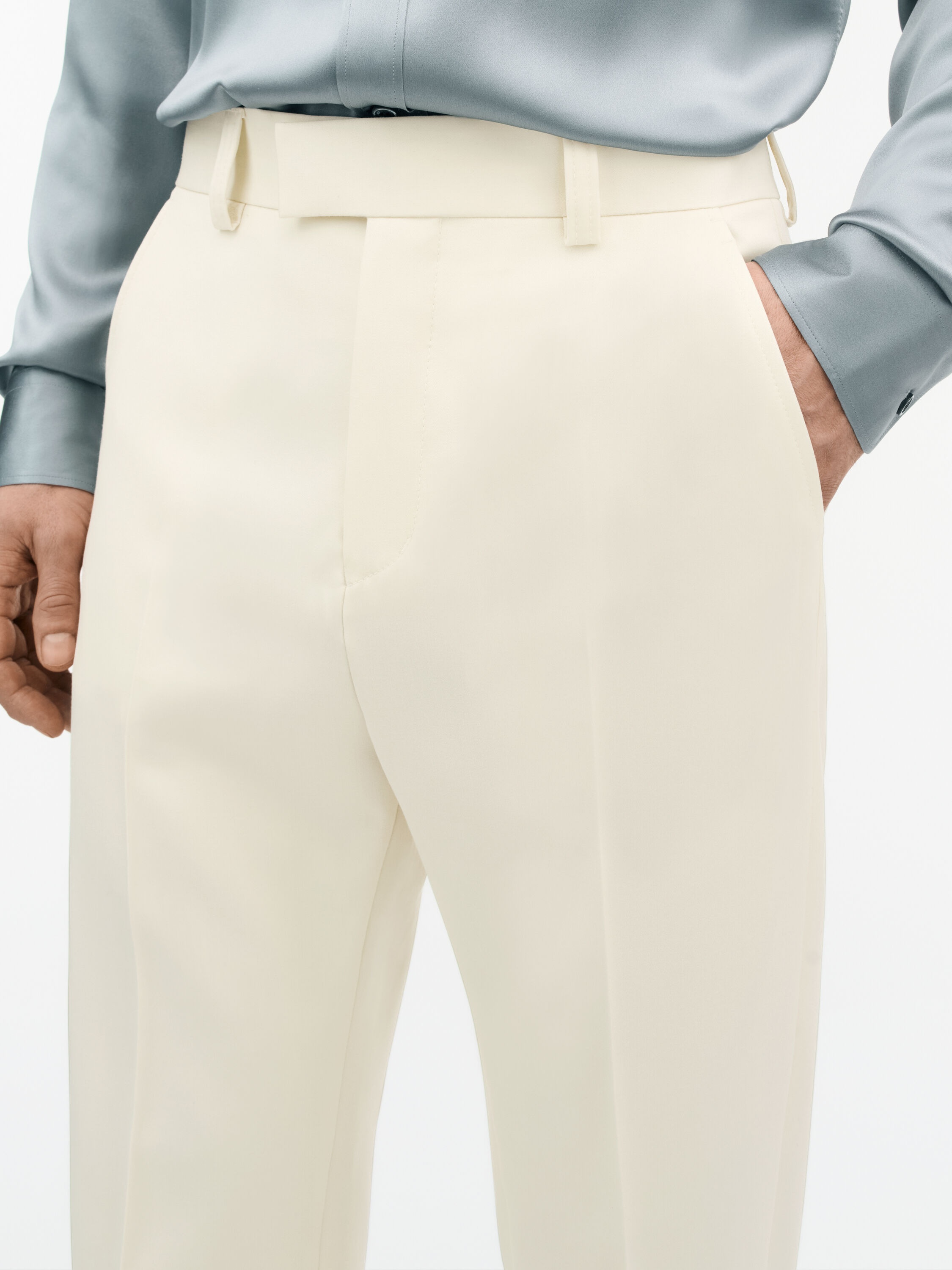 Tommie Straight Wool Trousers - 5