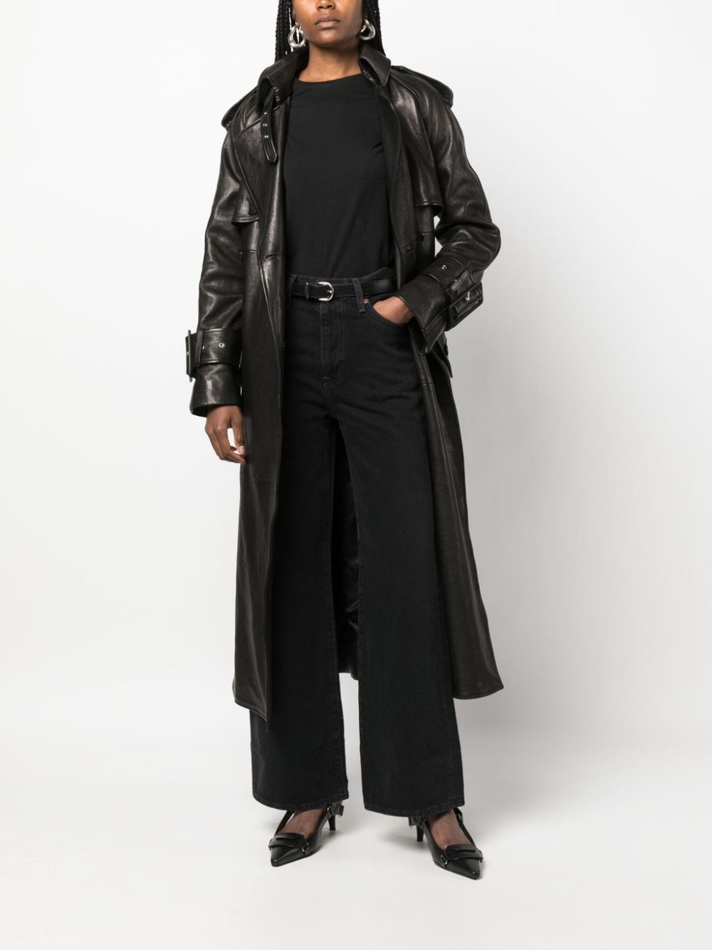 Ribcage high-waisted wide-leg jeans - 2