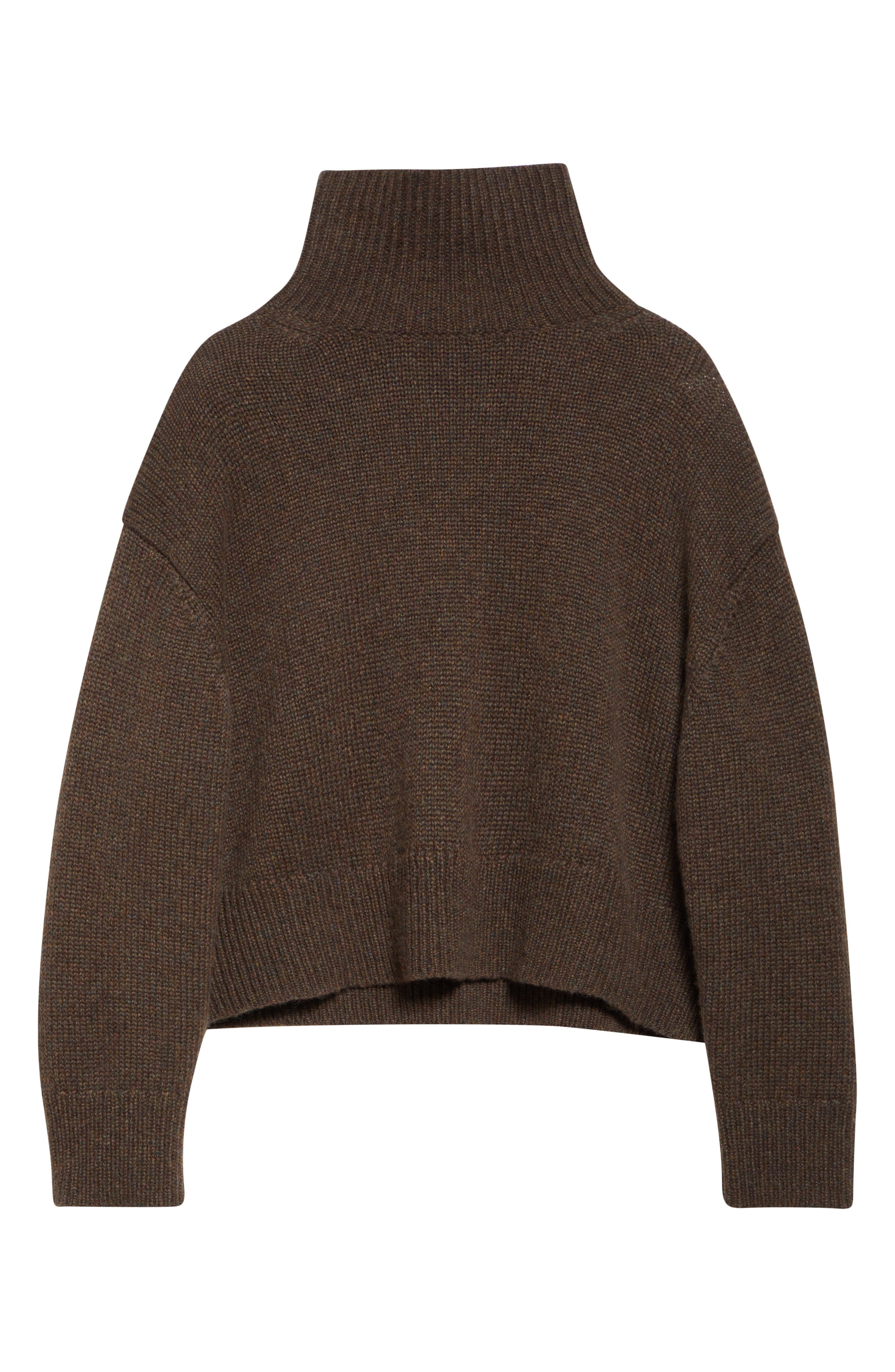 Nili Lotan Tabitha Cashmere Turtleneck in Redwood Melange at Nordstrom - 6