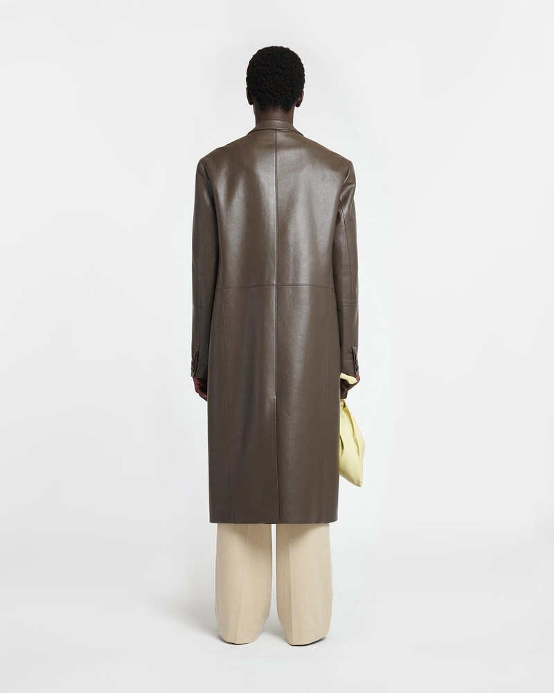 Regenerated Leather Coat 3