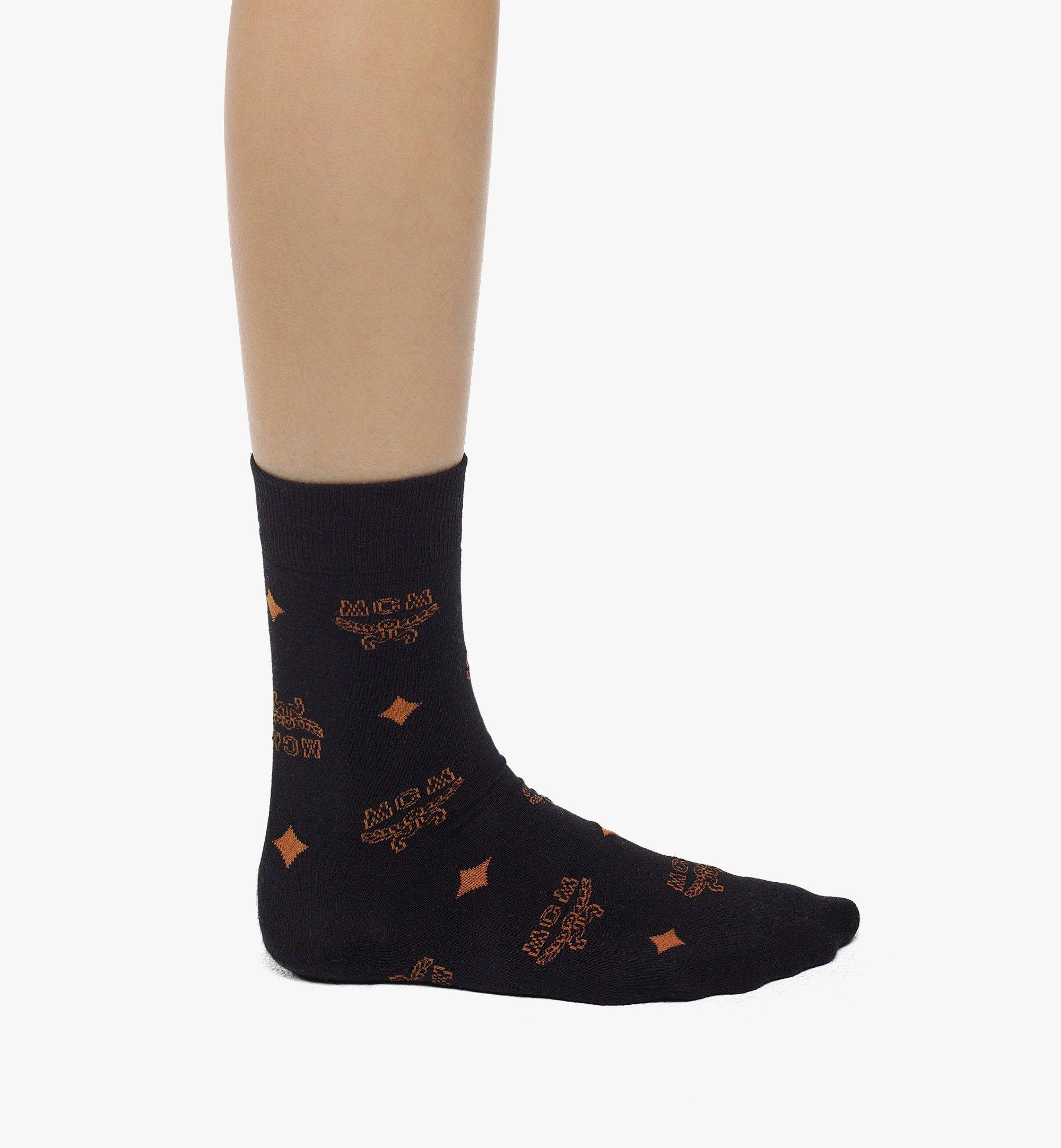 Monogram Knit Socks - 4