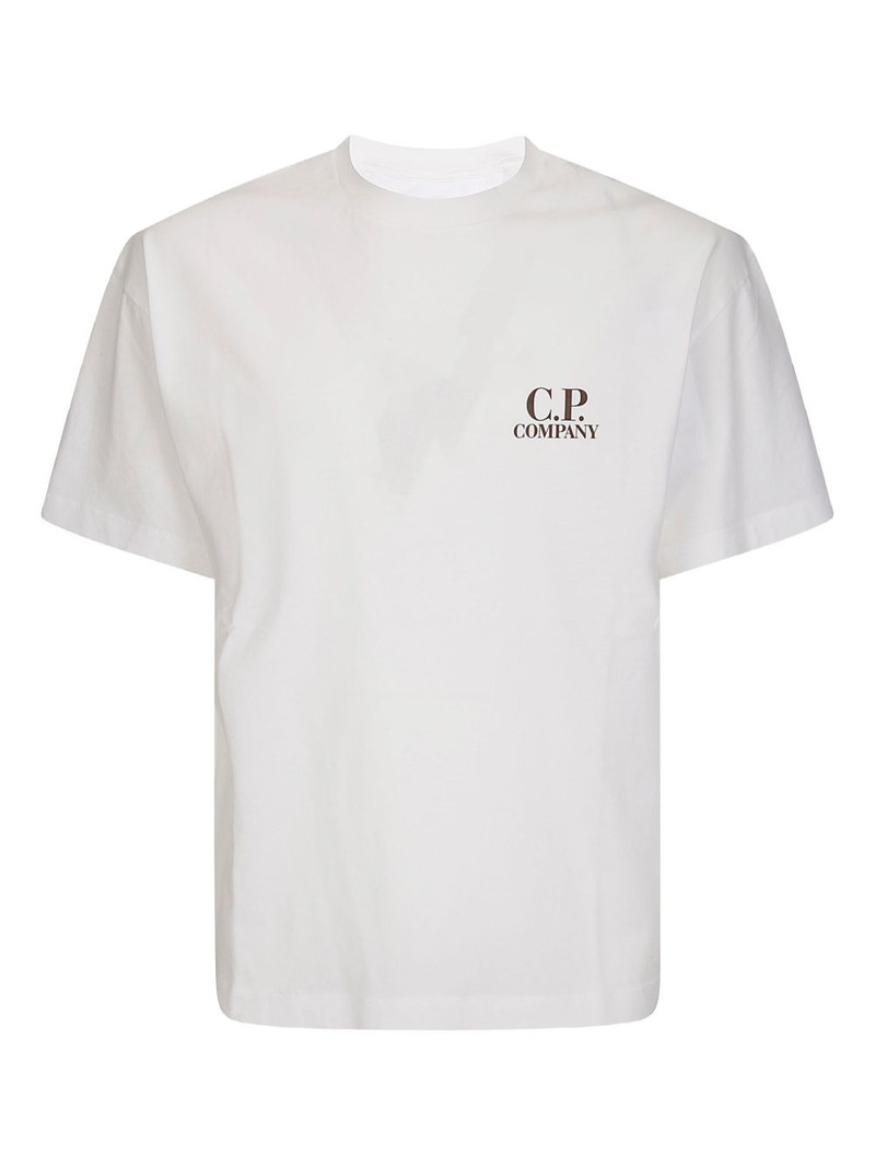 logo-print short-sleeve T-shirt 1