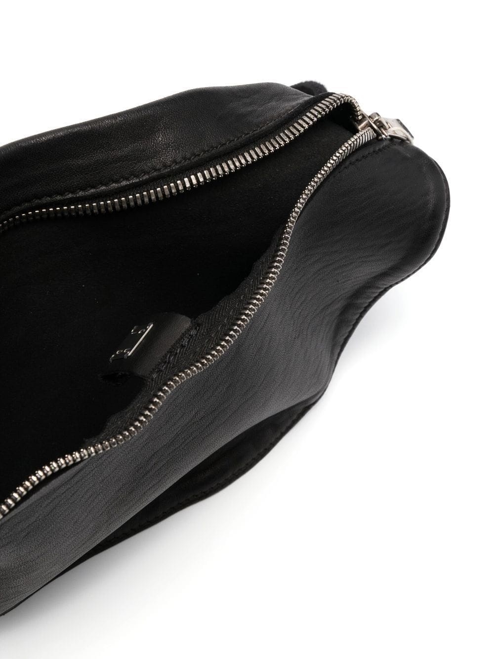 cracked-effect belt bag - 18