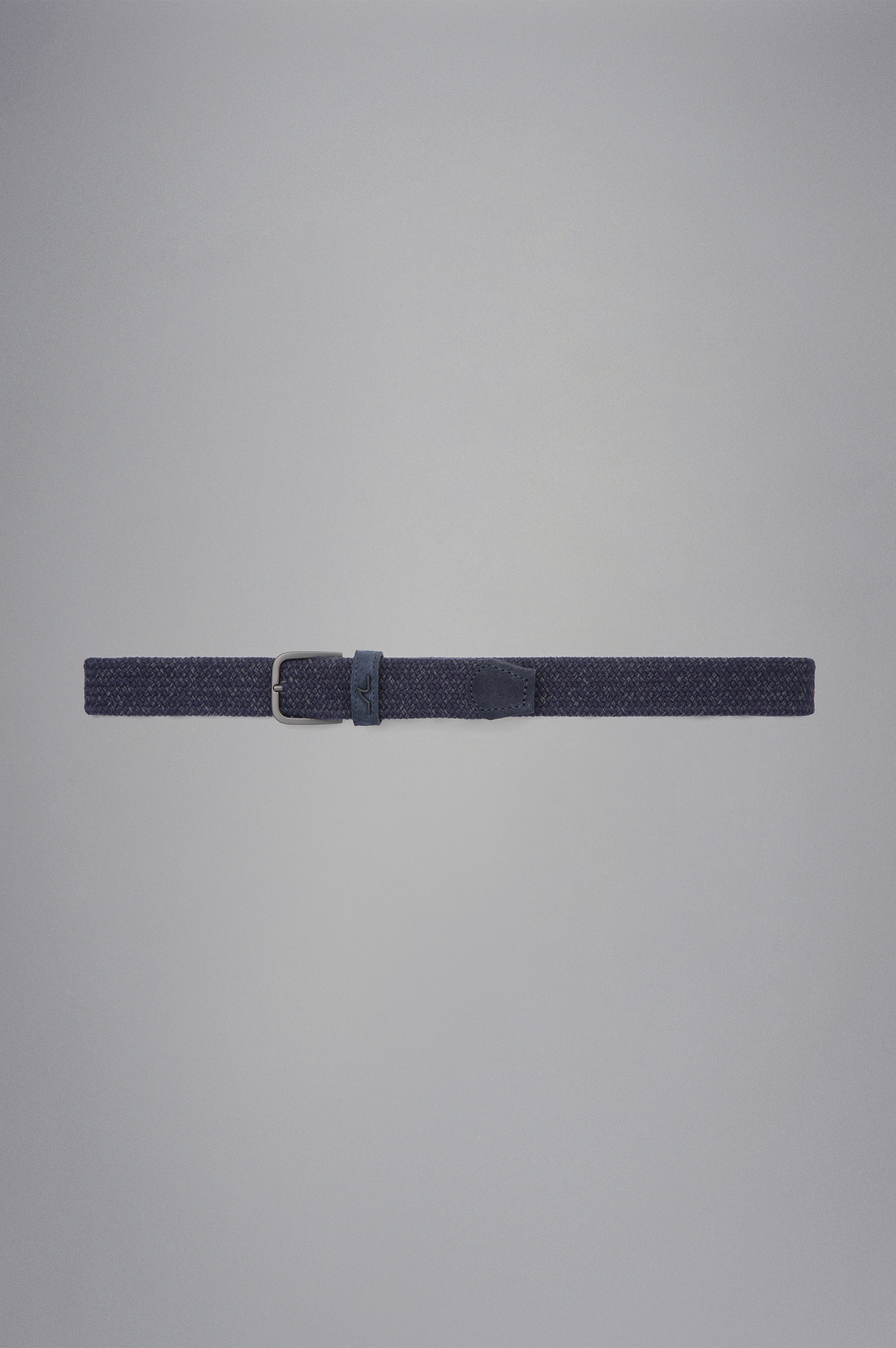 WOOL ELASTIC BELT WITH LEATHER TRIMMINGS - 3