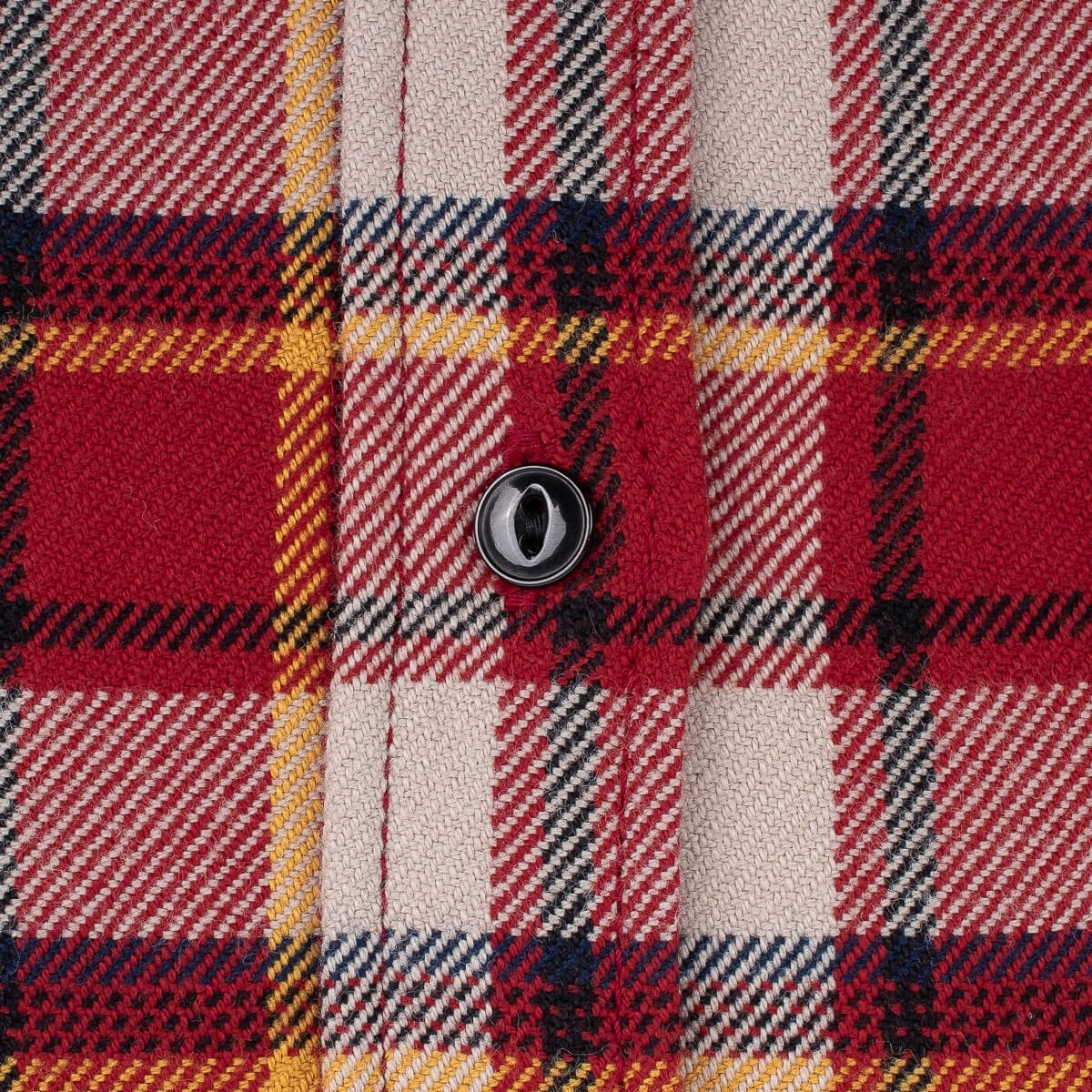 Ultra Heavy Flannel Classic Check Work Shirt - Red - 8
