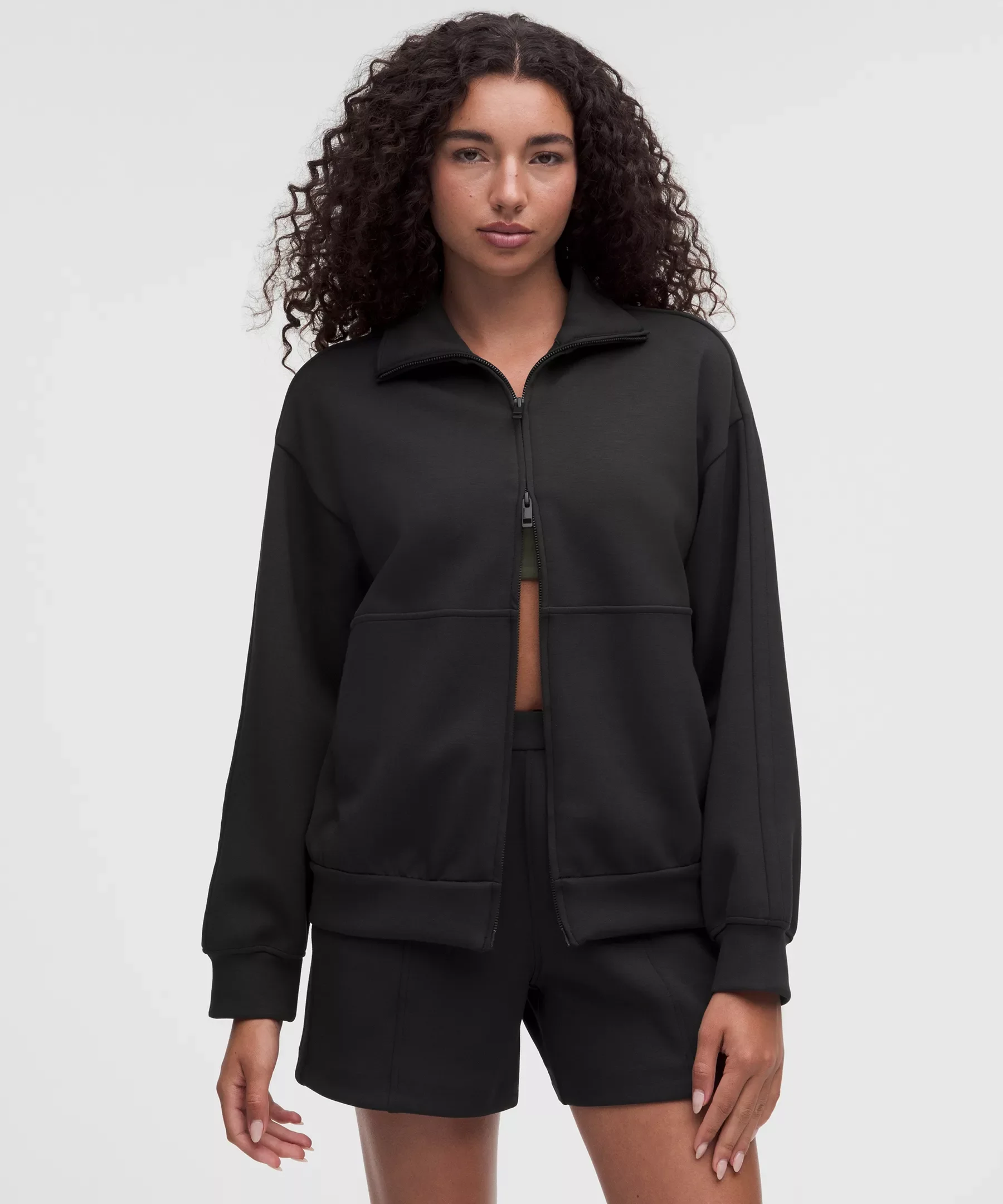 Smooth Spacer Oversized Full Zip - 1