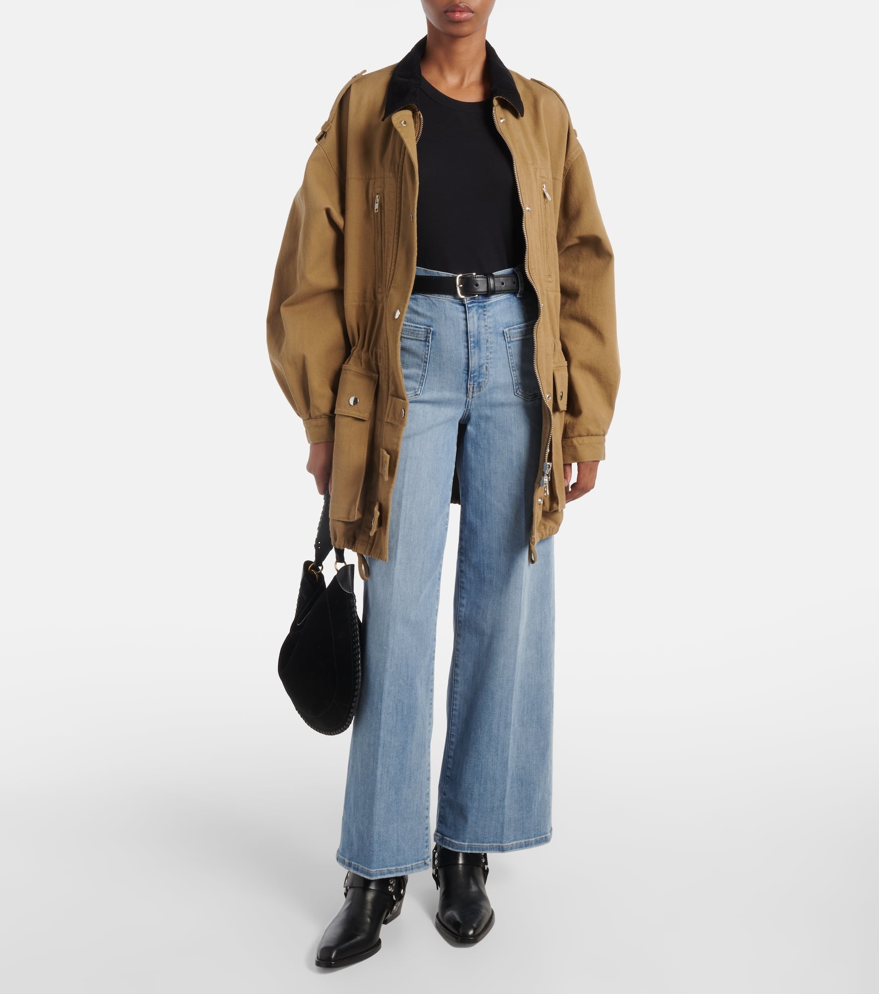 Le Slim Palazzo wide-leg jeans - 2