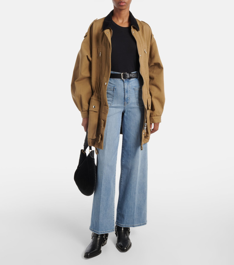 FRAME Le Slim Palazzo wide-leg jeans outlook