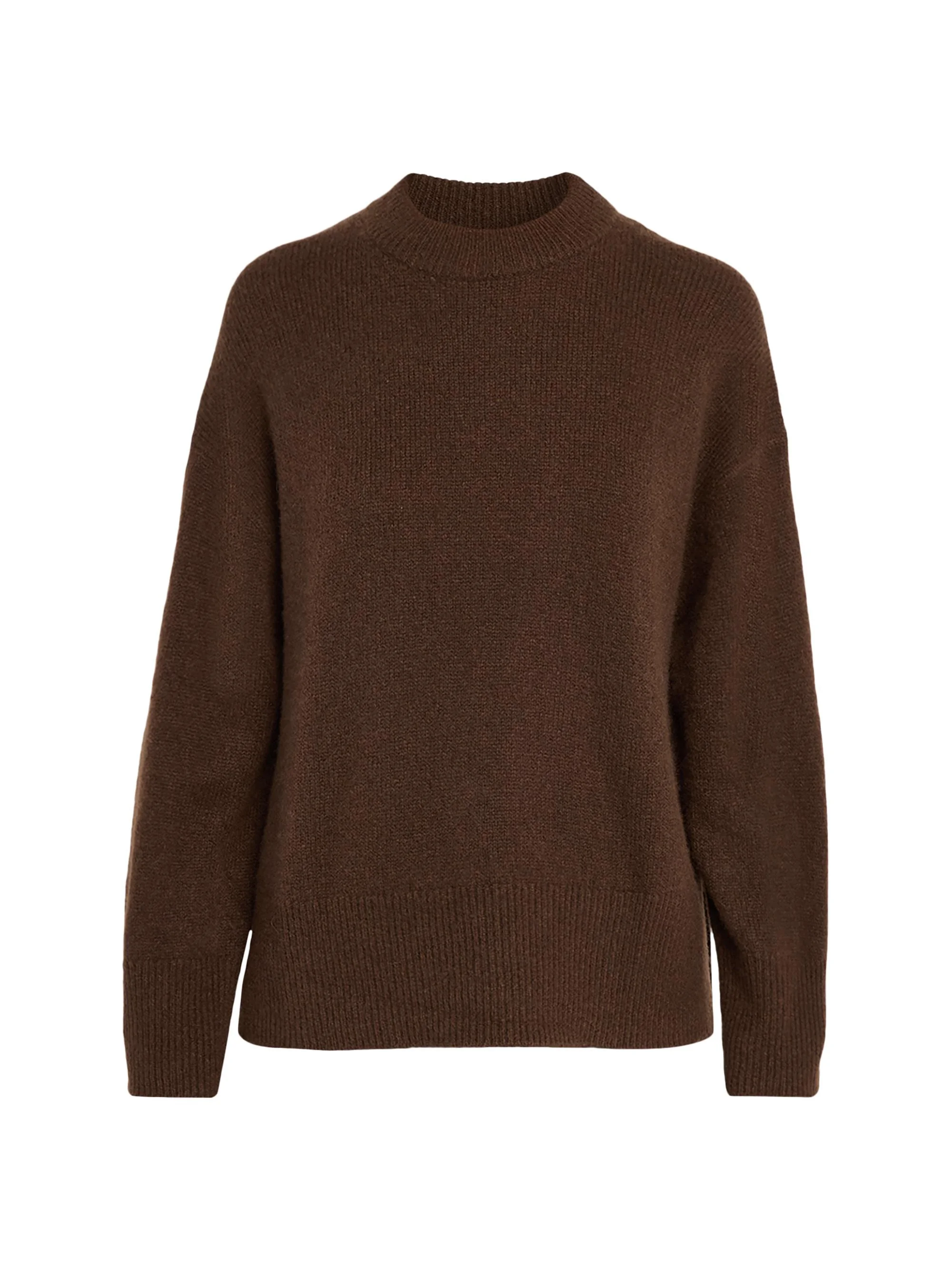 Women's Miranda Cashmere-Silk Sweater - Chocolate - 1