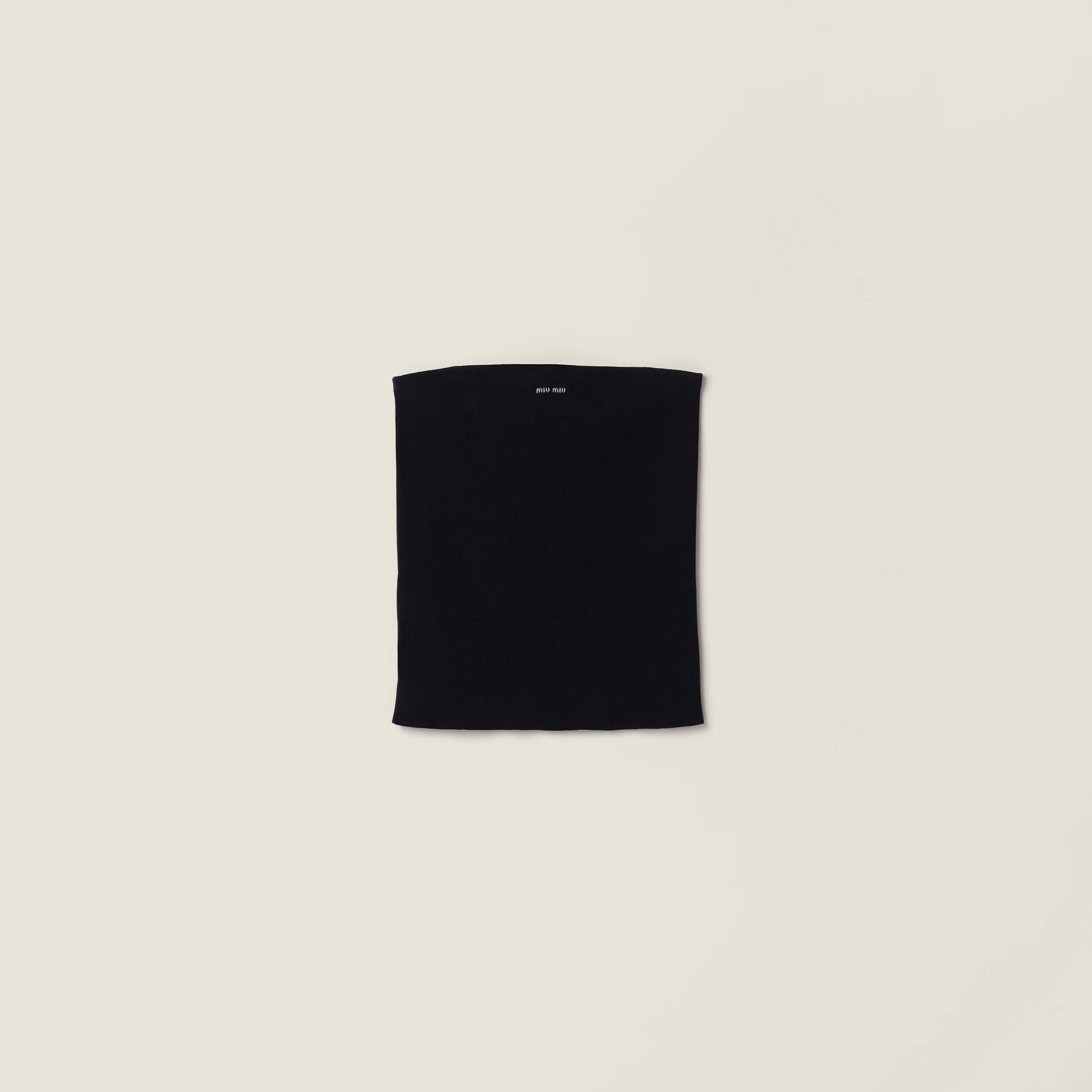 Cotton knit tube top - 1