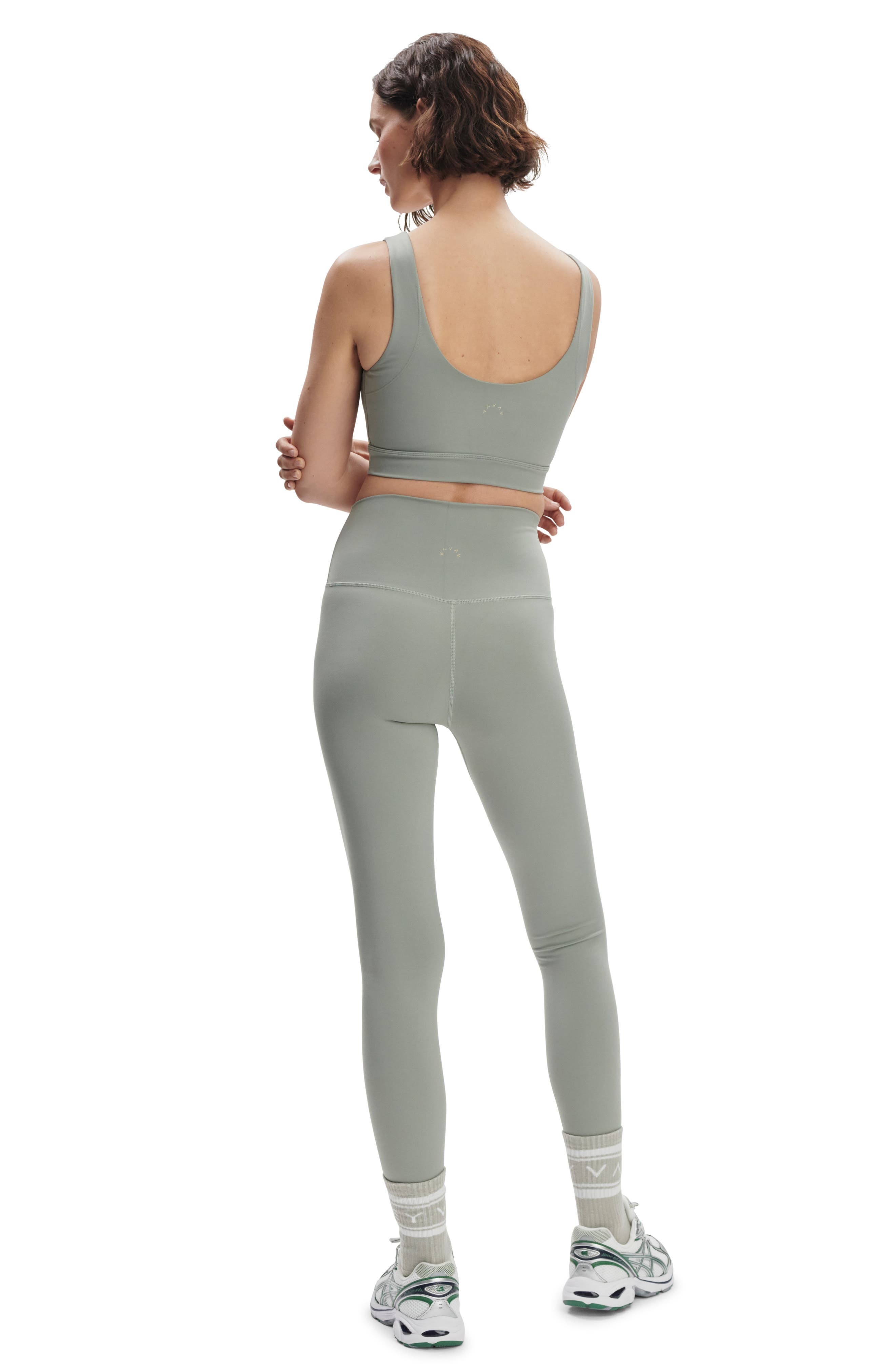 Varley Essi Freesoft Longline Sports Bra in Shadow at Nordstrom - 6