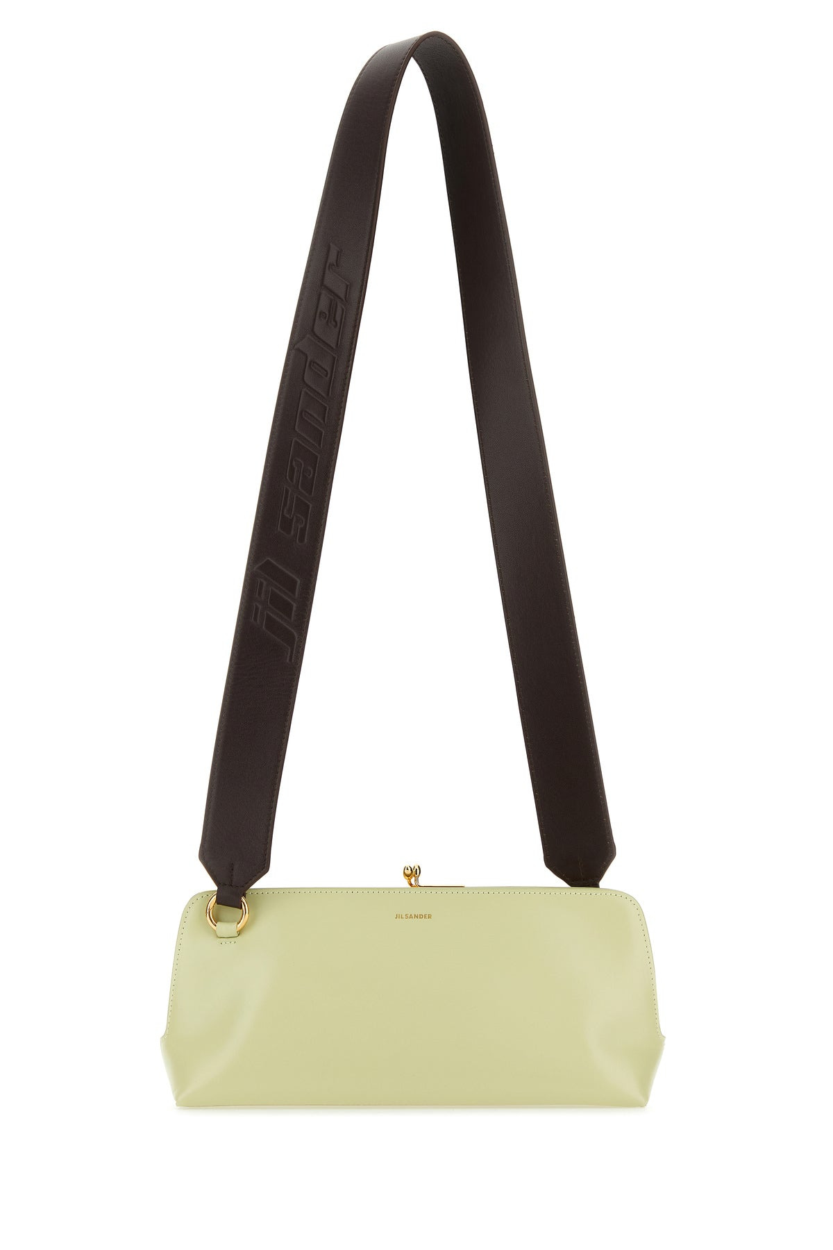 Pastel green leather shoulder bag - 1