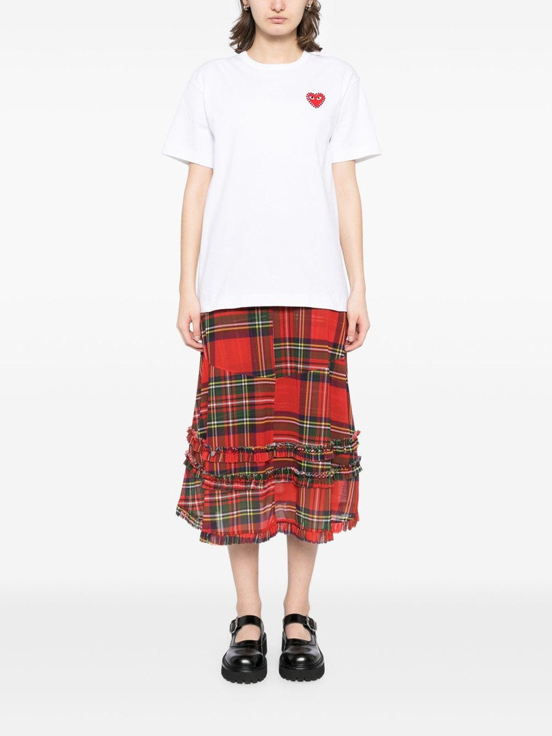 Comme des Garçons PLAY logo patch T-shirt outlook