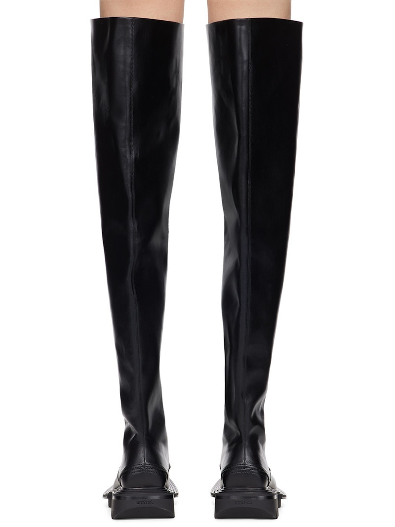 Black Reel Derbies Fisherman Boots 2