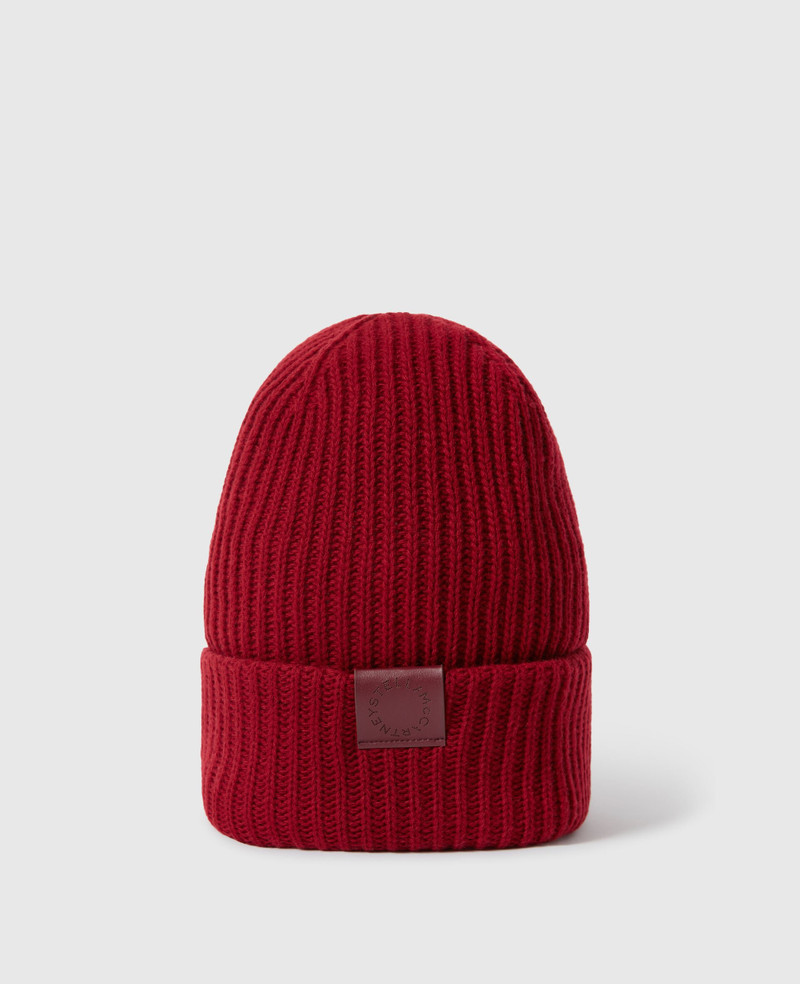 Ribbed Logo Beanie - 1
