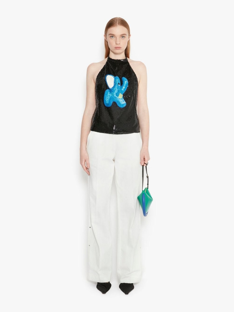JW Anderson RIVET STRAIGHT LEG TROUSERS outlook