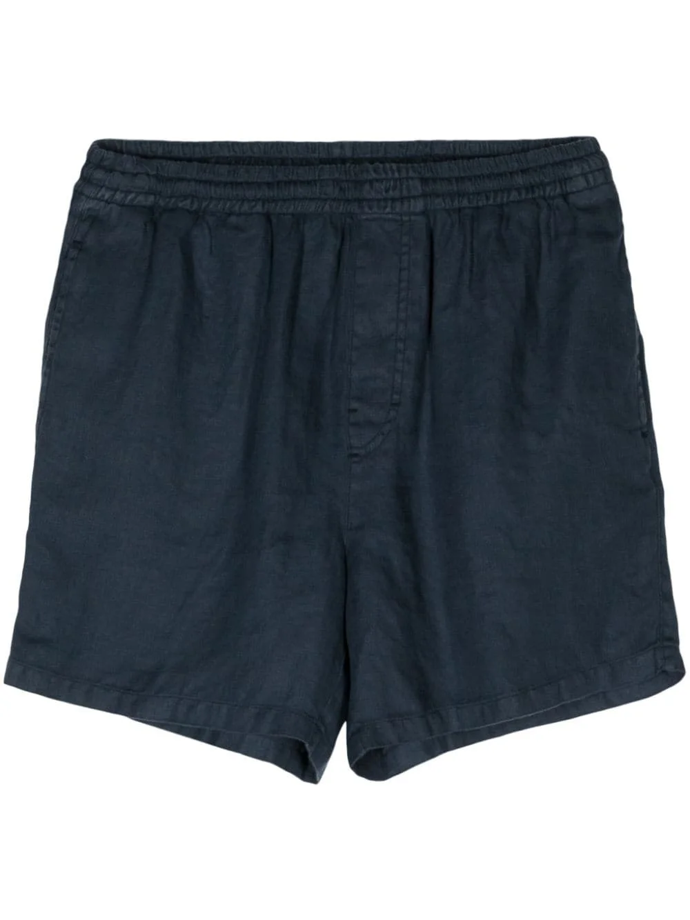 drawstring hemp shorts - 1