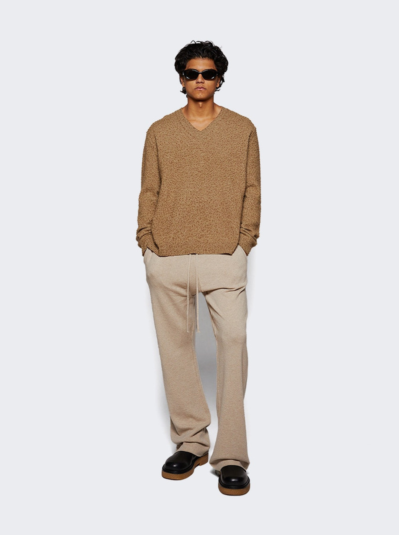 Maison Margiela V- Neck Sweater Walnut outlook