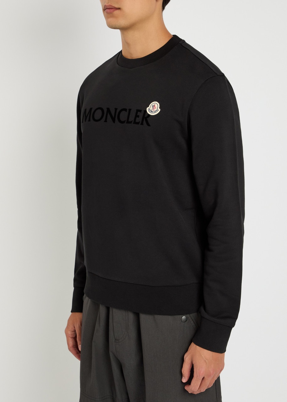 Moncler Logo Badge Cotton Sweatshirt - 2