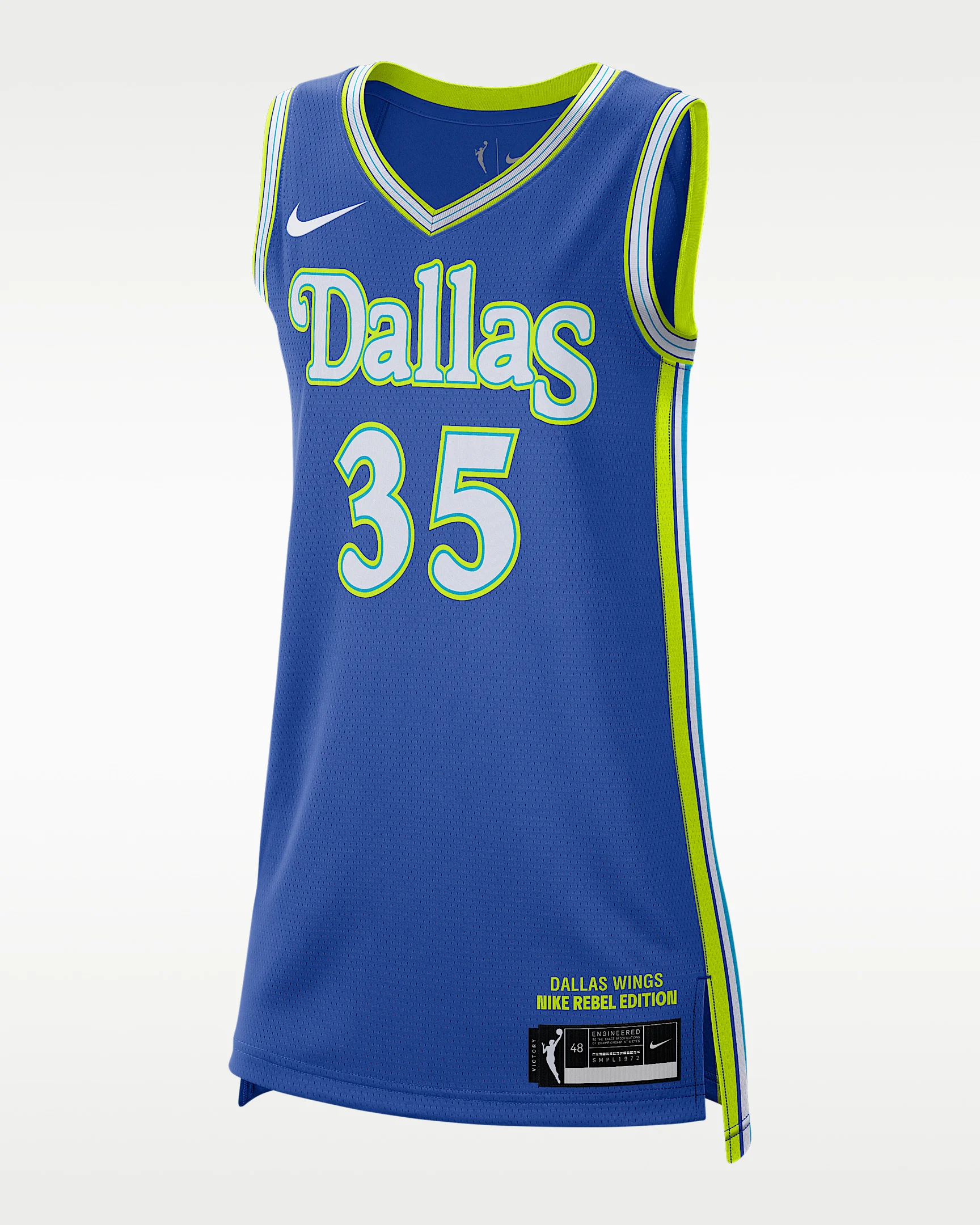 Dallas Wings Nike WNBA Dri-FIT Victory Jersey - 1