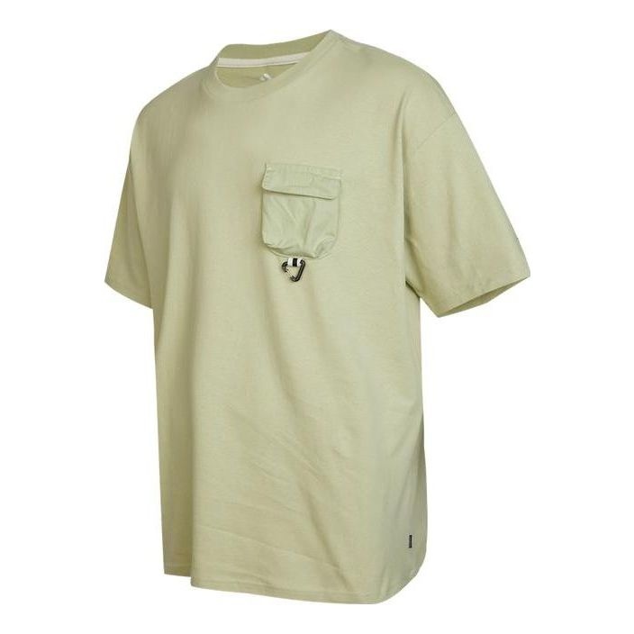 Converse Go Outdoor Oversized Pocket Tee 'Olive Aura' 10024357-A03 - 1