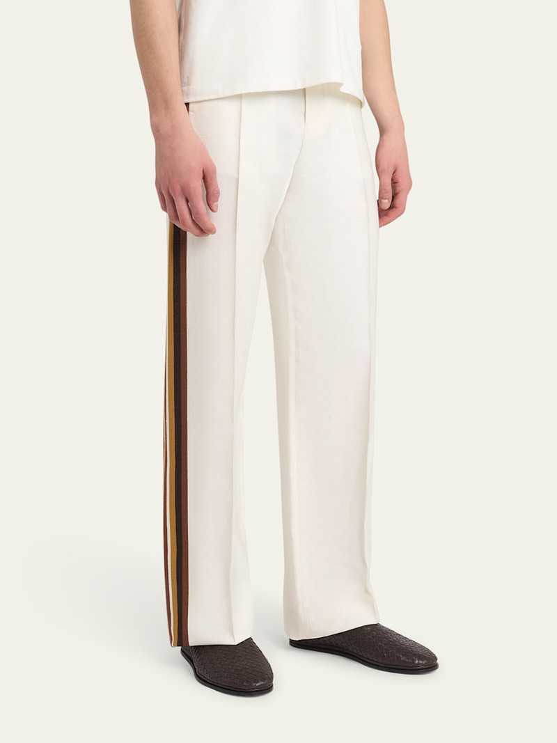 Bottega Veneta Men's Sunday Intrecciato Leather Slippers outlook