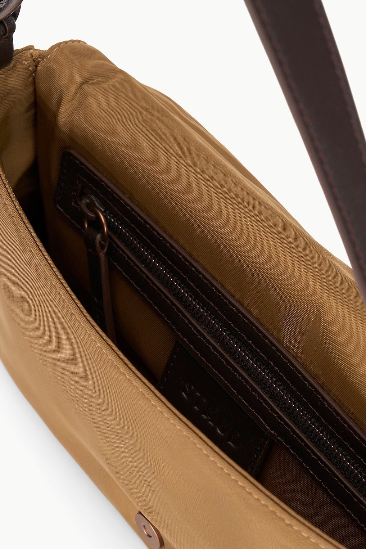 STAUD HARLOW BAG CAMEL NYLON - 7