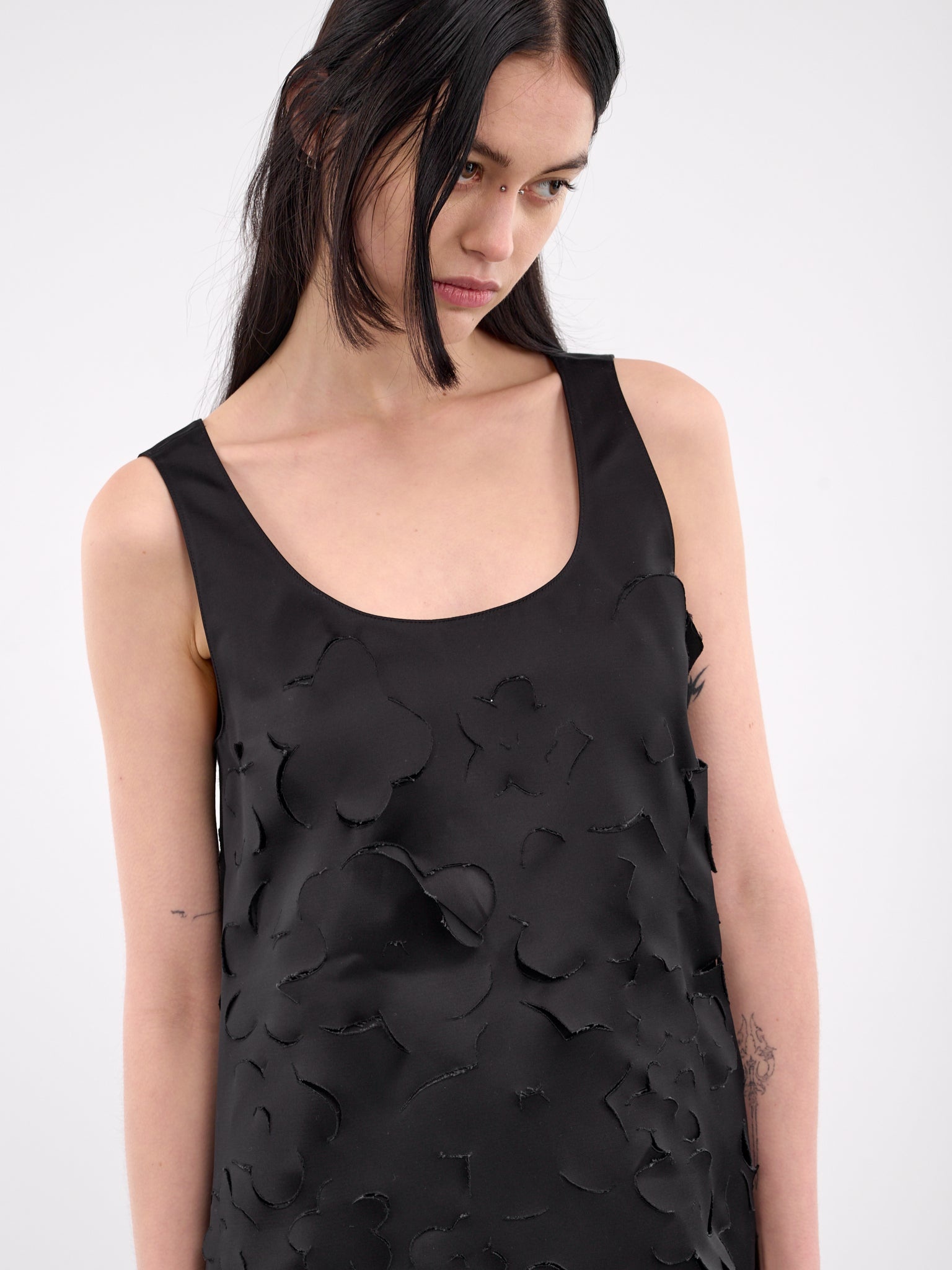 Marni Duchess Cut-Out Mini Dress | hlorenzo | REVERSIBLE