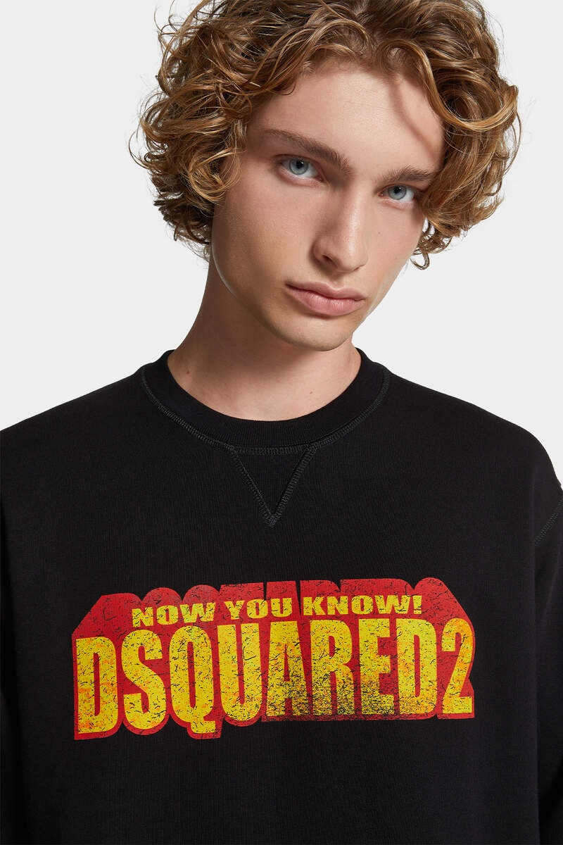 WASH COOL FIT CREWNECK 3D LOGO SWEATSHIRT - 5