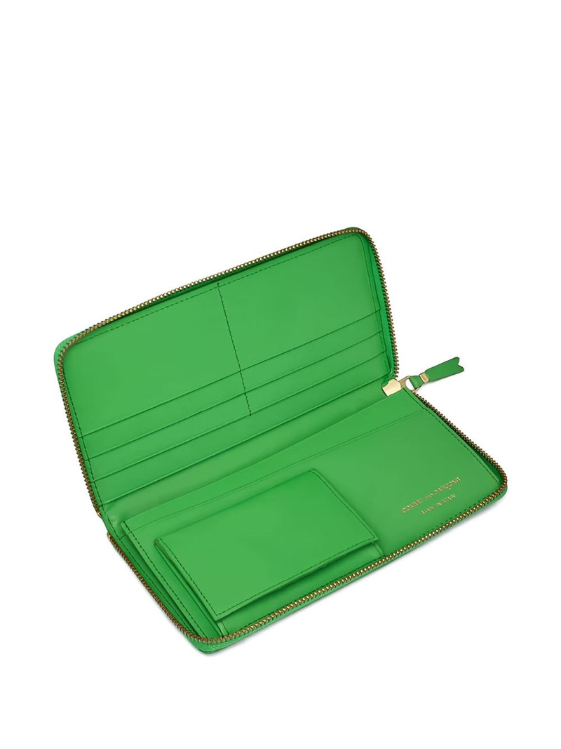 Comme Des Garçons zip-around leather wallet outlook