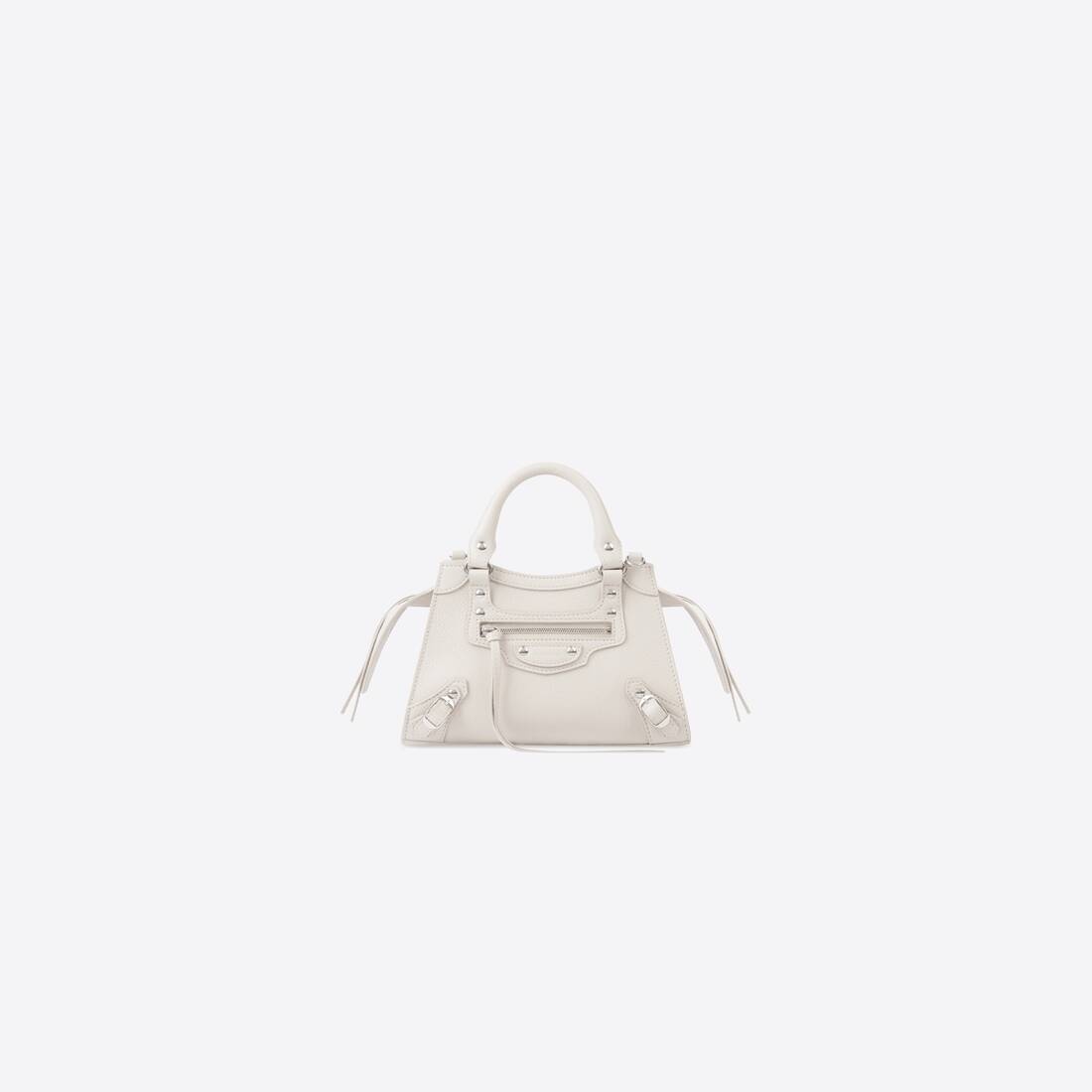 Women's Neo Classic Mini Handbag in Cream - 2