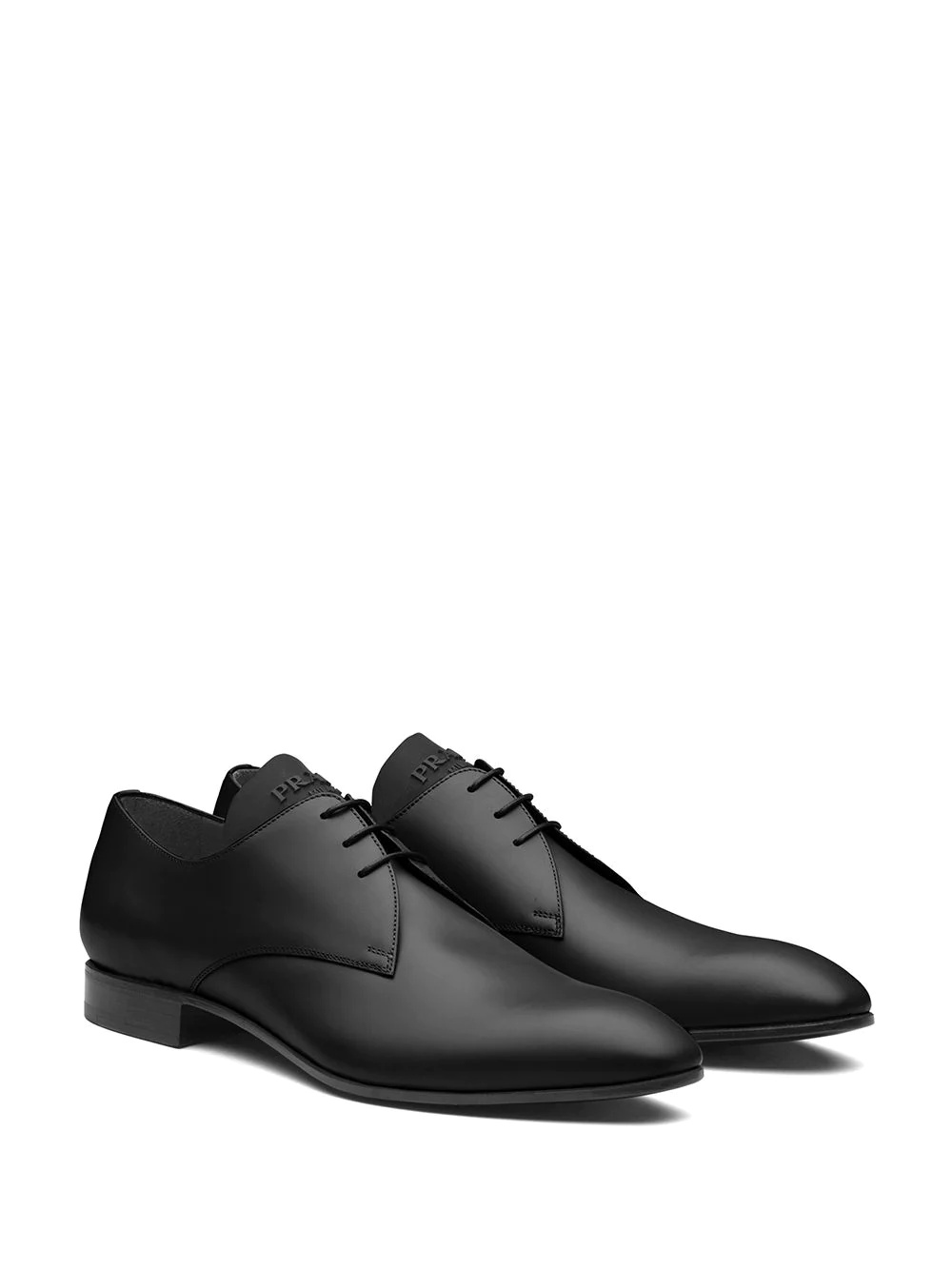 almond-toe lace-up Derby shoes - 2