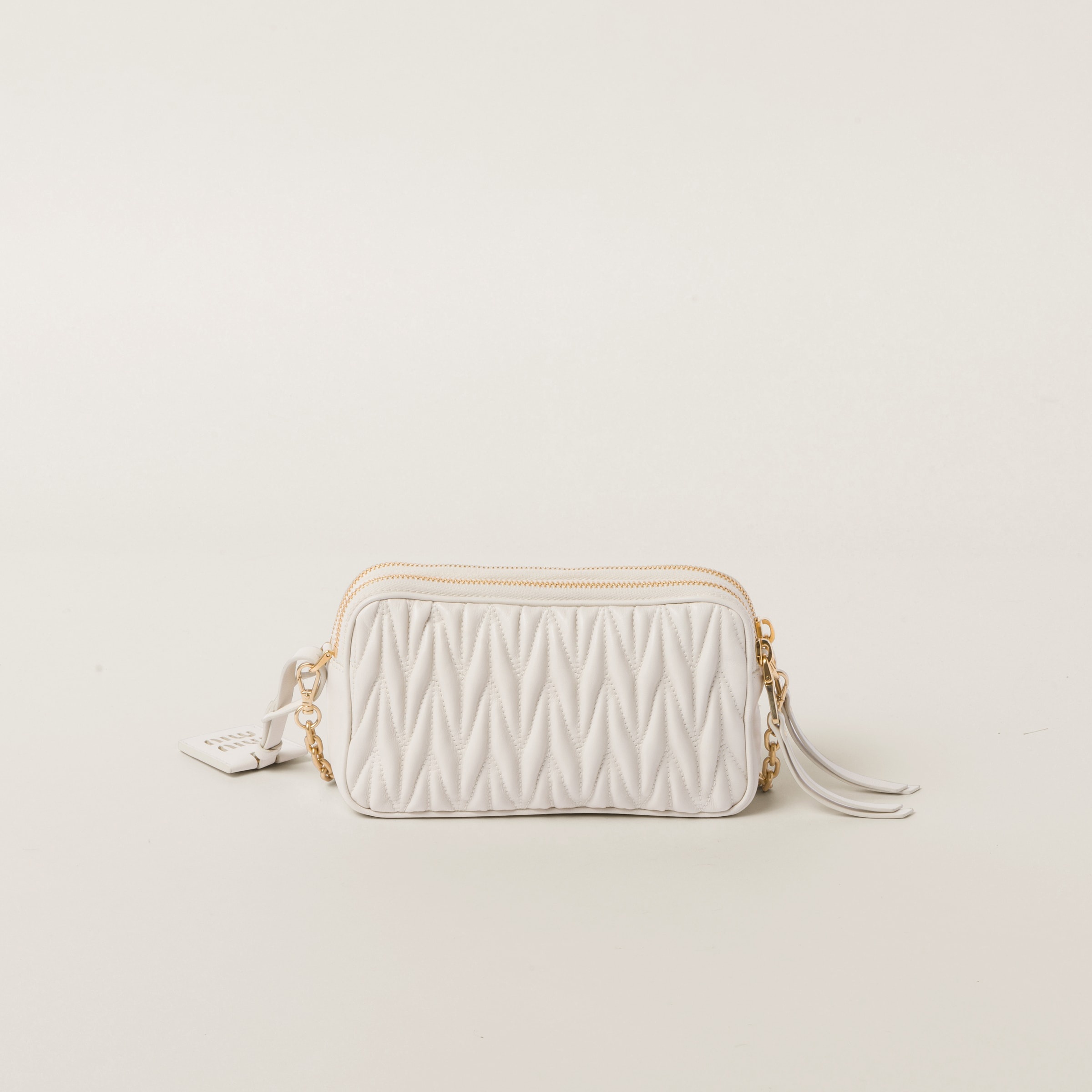 Matelassé nappa leather mini-bag - 4