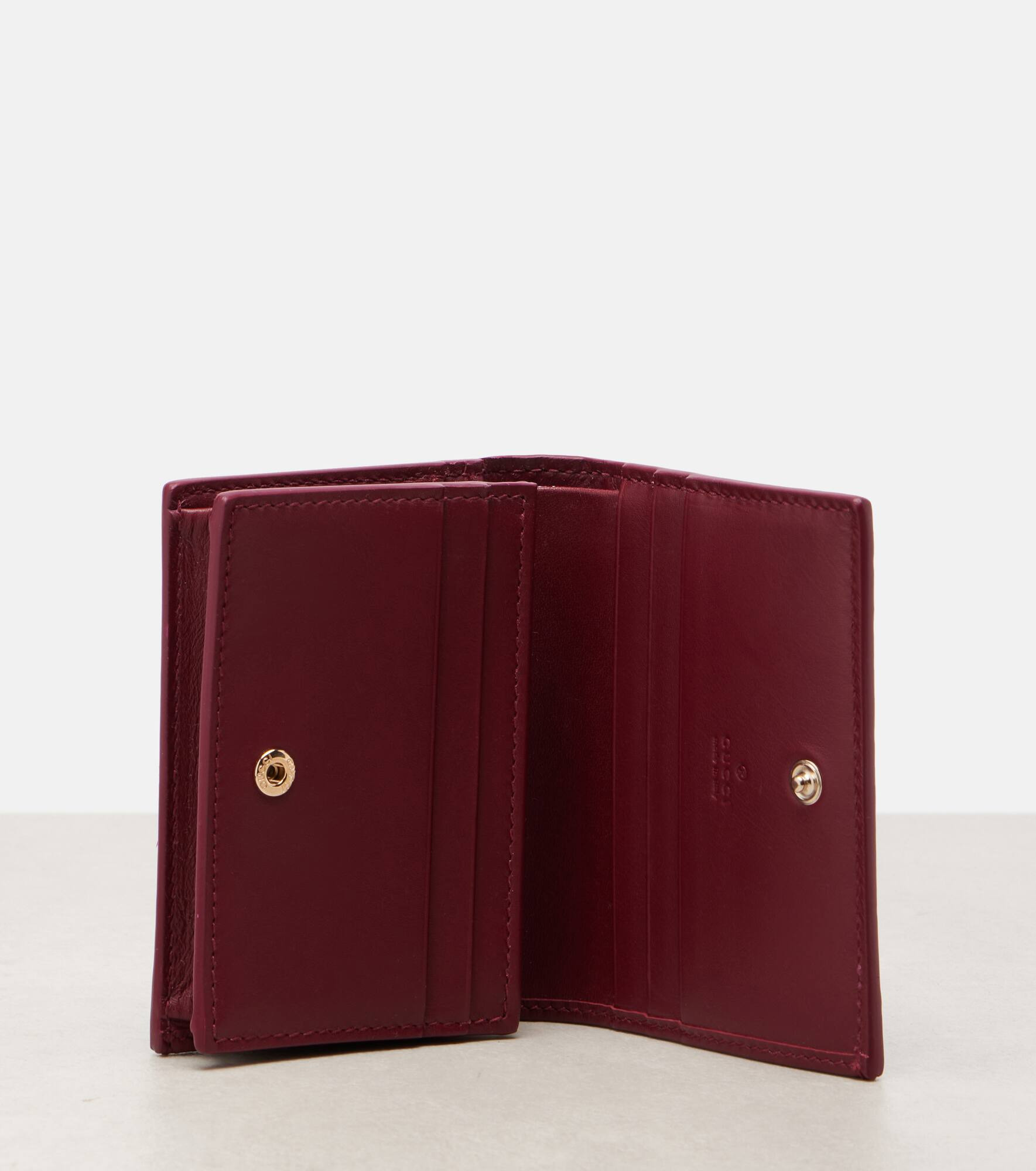 GG Emblem patent leather wallet - 2