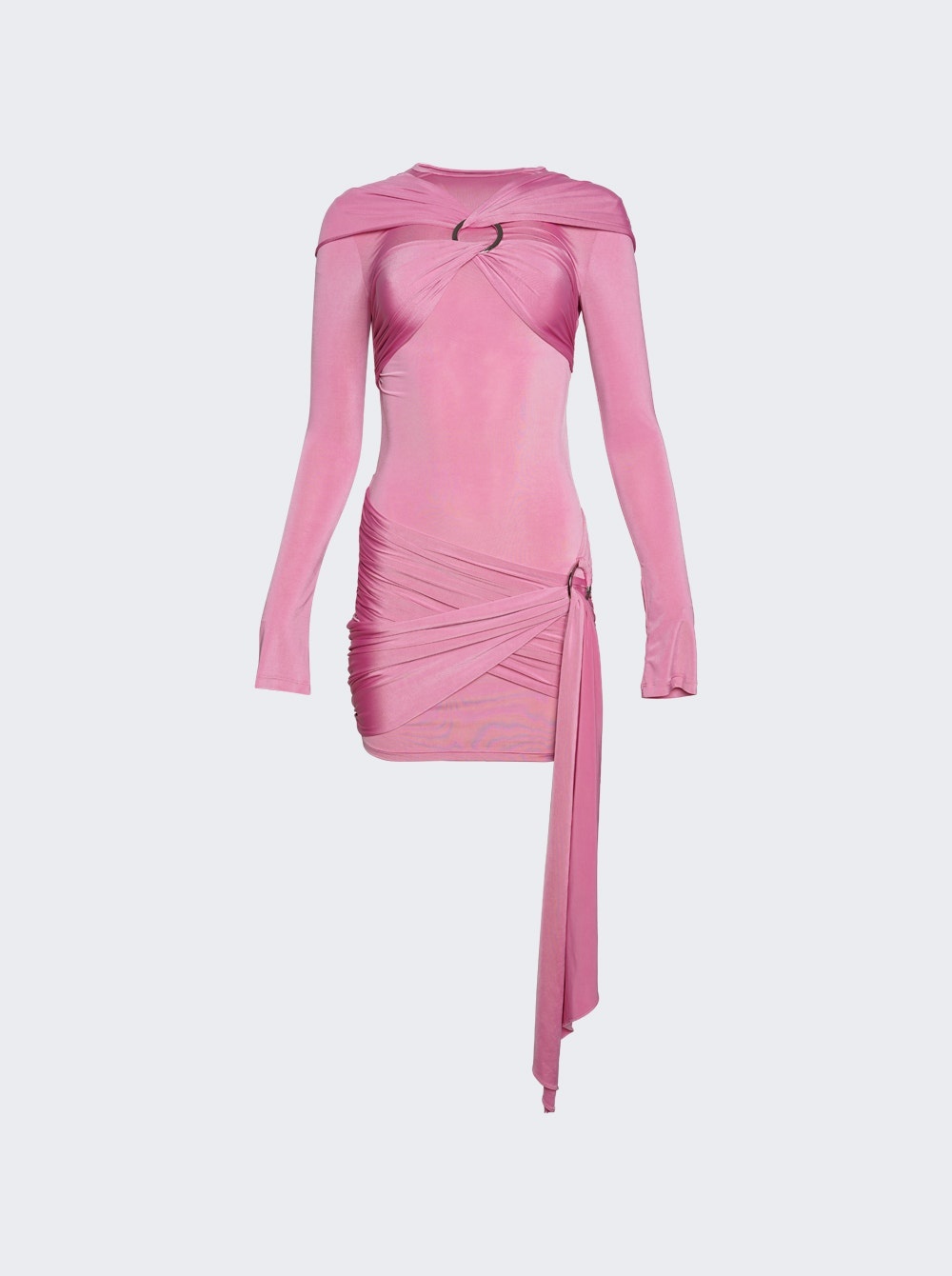 【関税込み】The Attico ピンク Fran ミニドレス THE ATTICO Fran Mini Dress in Shocking Pink | eBay