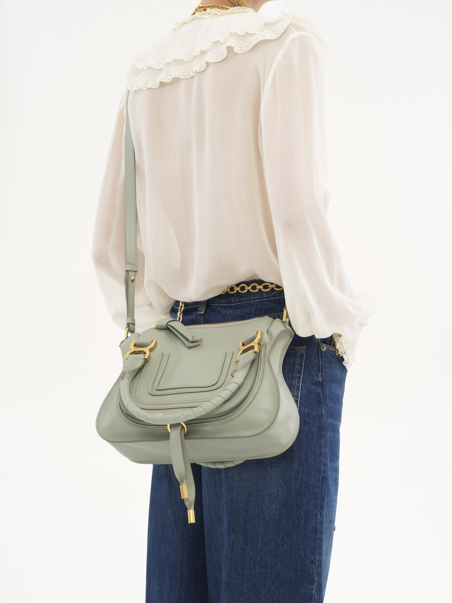 SMALL MARCIE BAG IN GRAINED LEATHER - 2