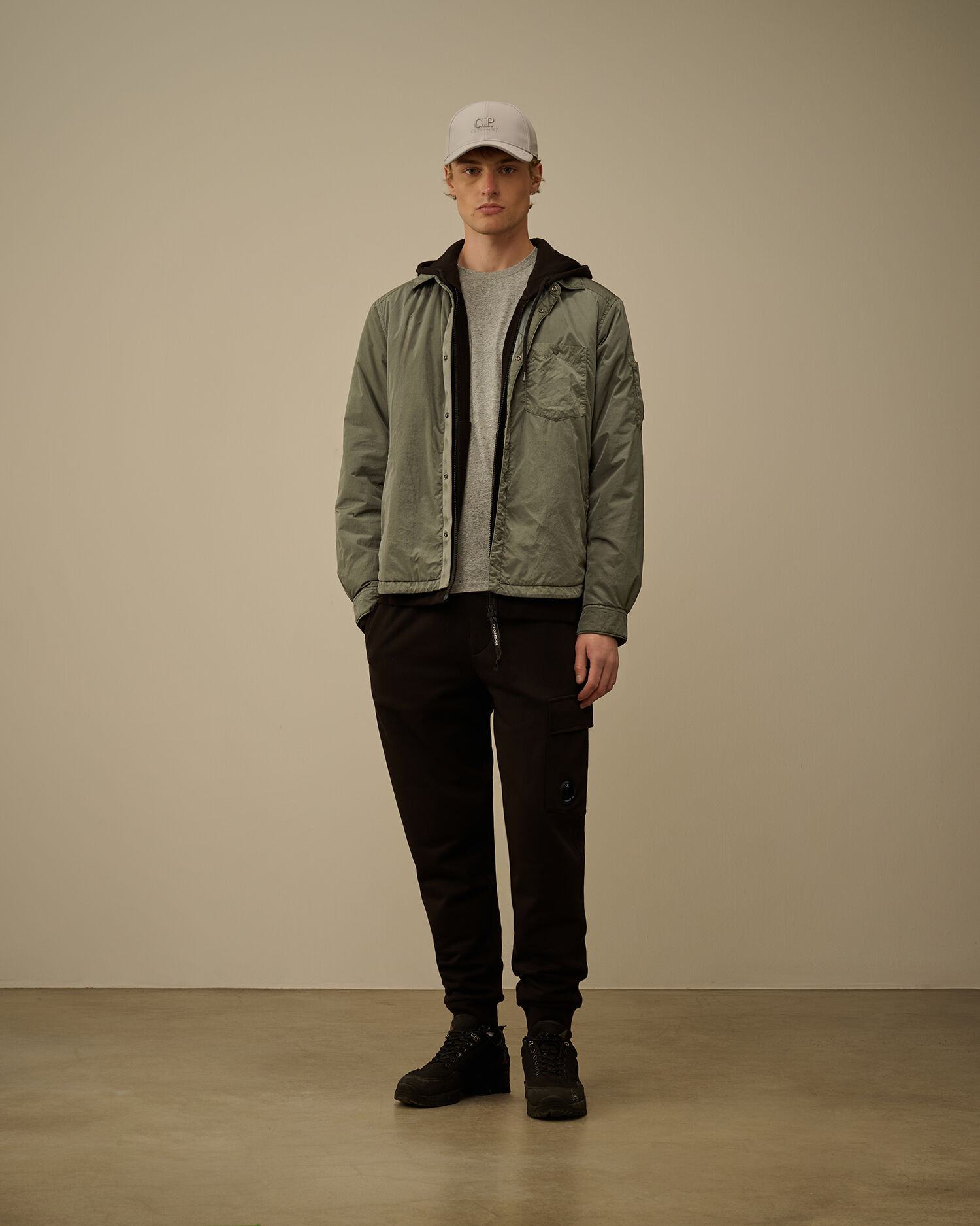 Chrome-R Lens Button Overshirt - 2