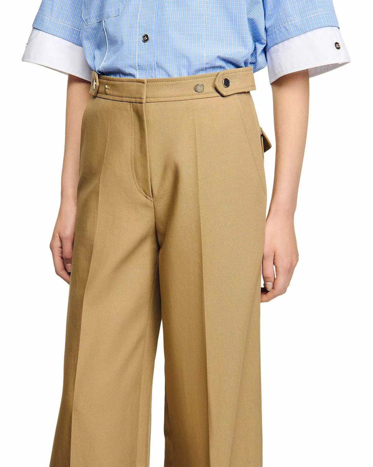 Wide Leg Pants - 4