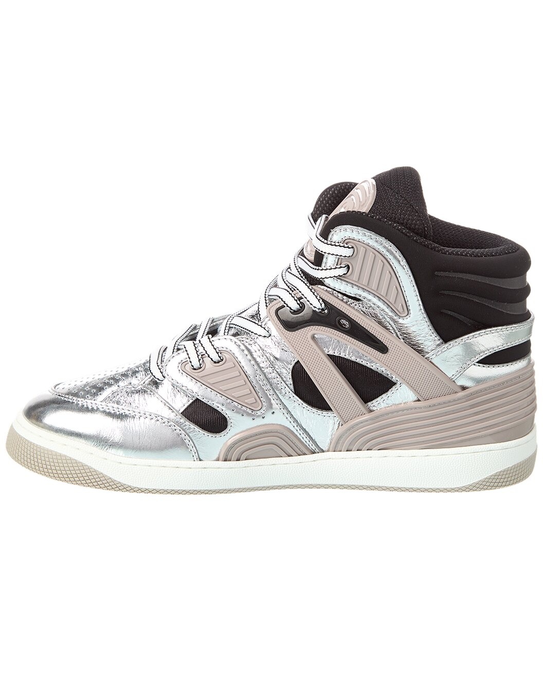 Gucci Basket High Leather Sneaker - 2