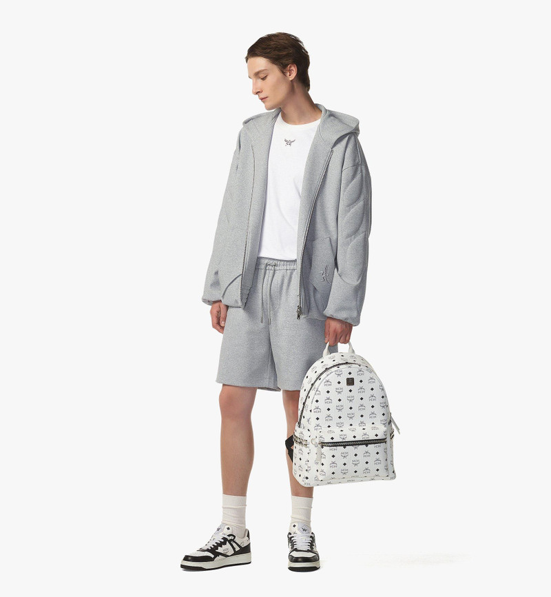 MCM Stark Side Studs Backpack in Visetos outlook